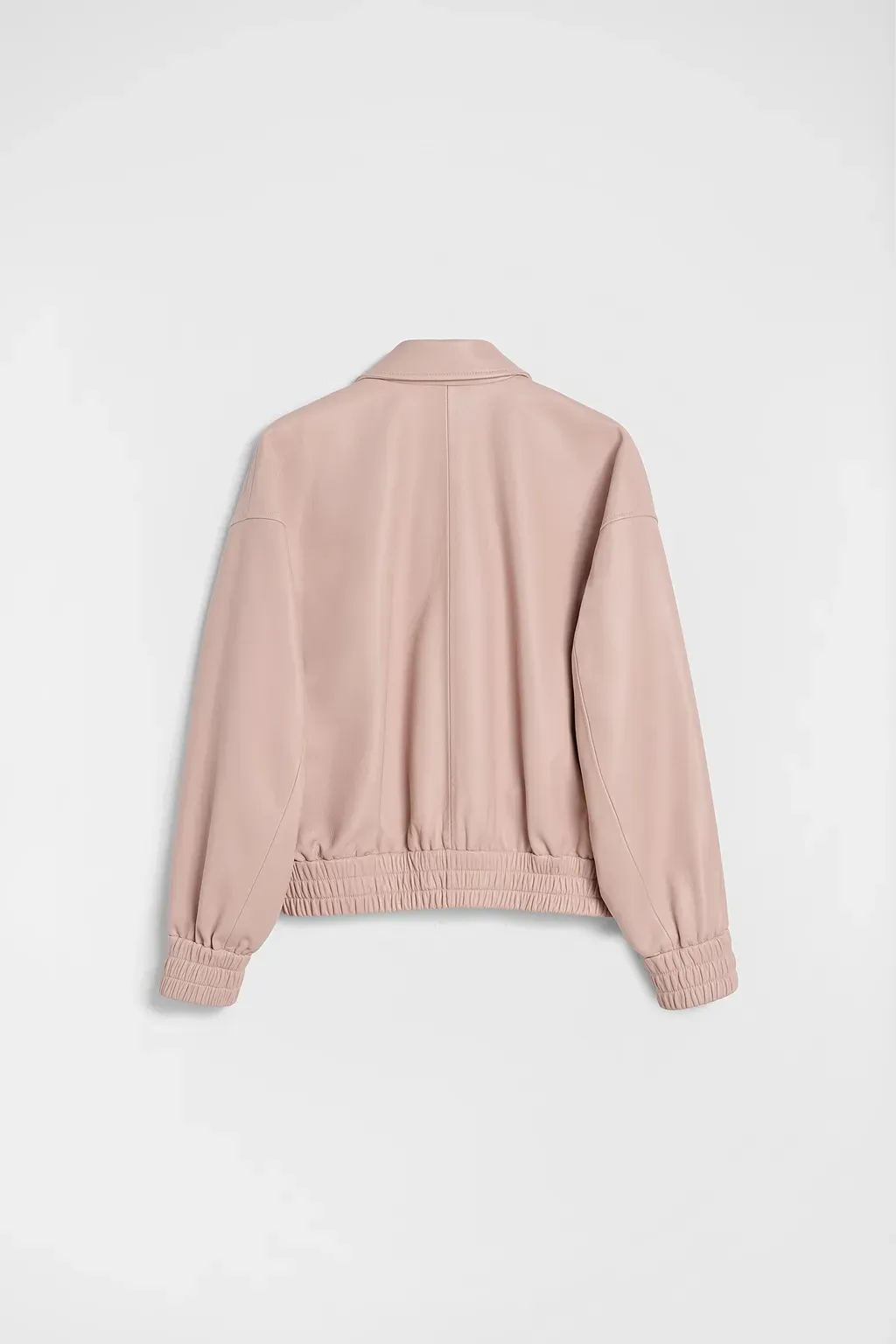 Leather Bomber Jacket