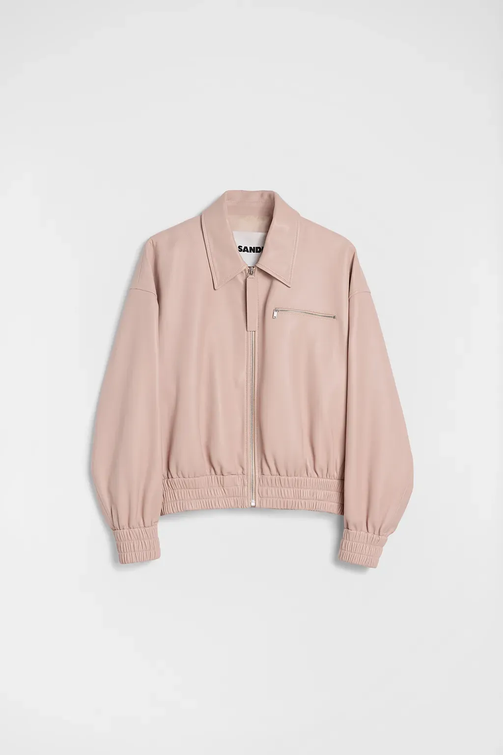 Leather Bomber Jacket