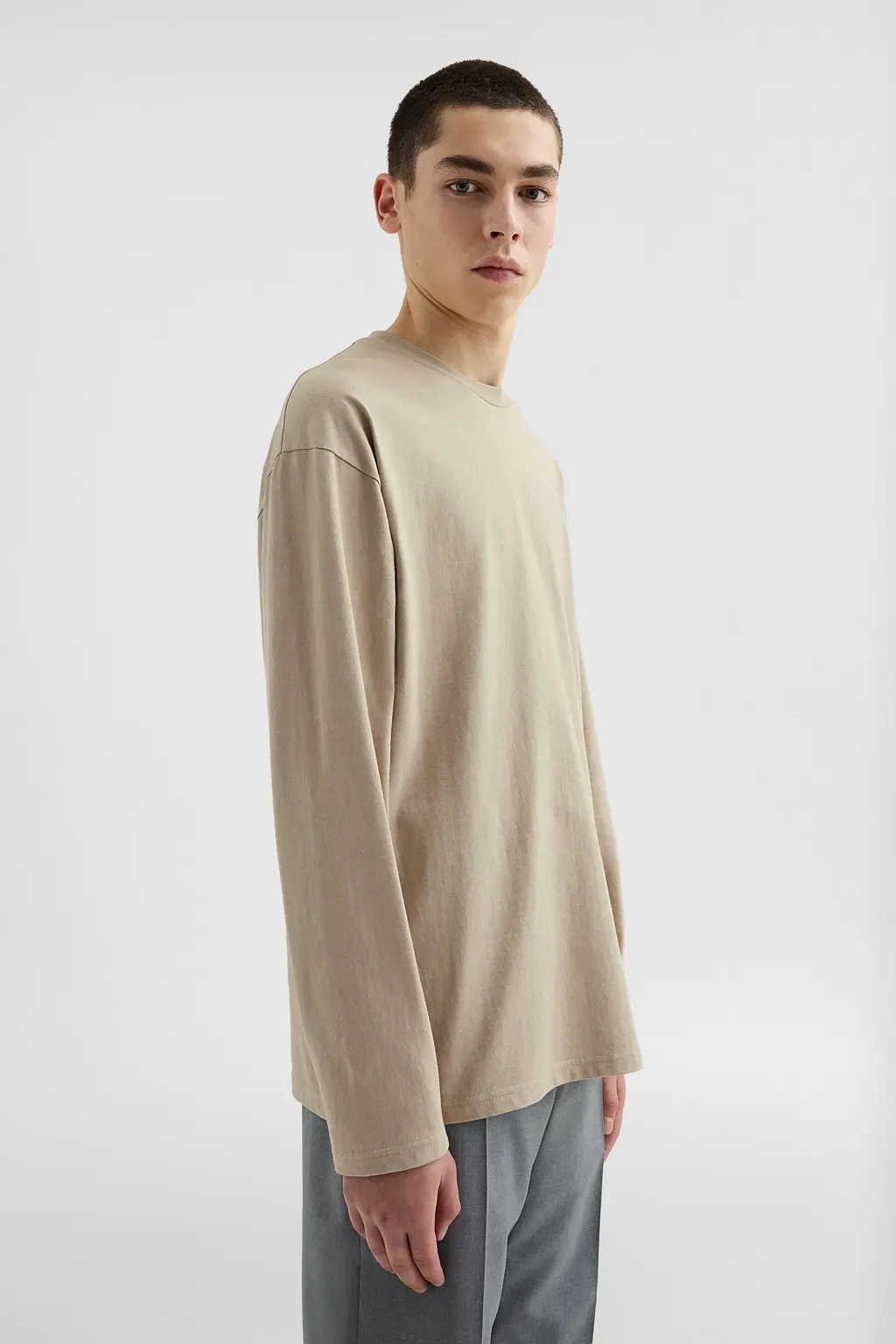 Lightweight Cotton Crew-Neck T-Shirt