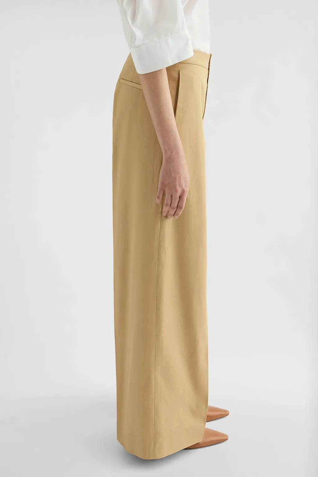 Lightweight Cotton Tailored Trousers