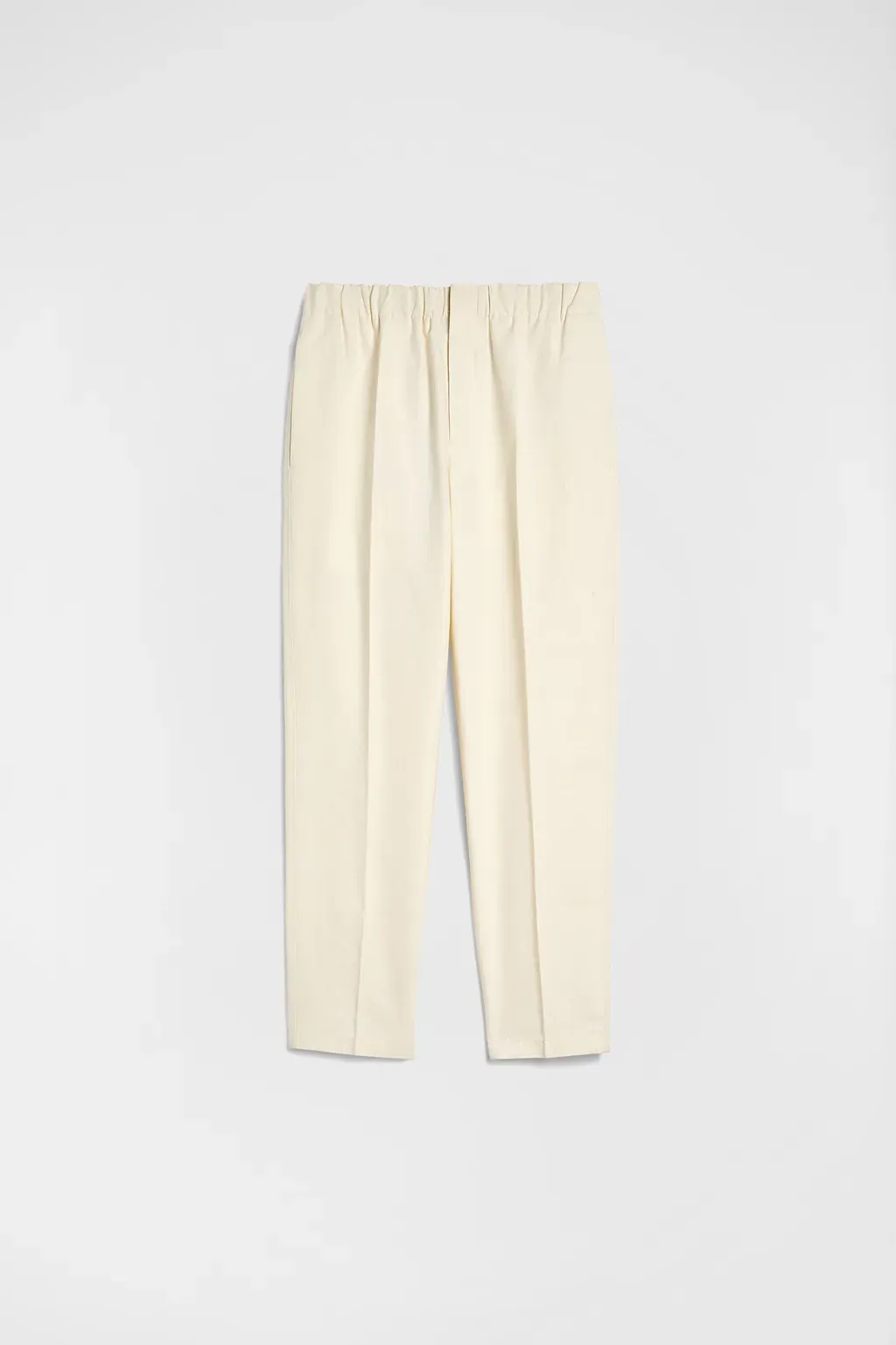 Lightweight Cotton Tapered Trousers