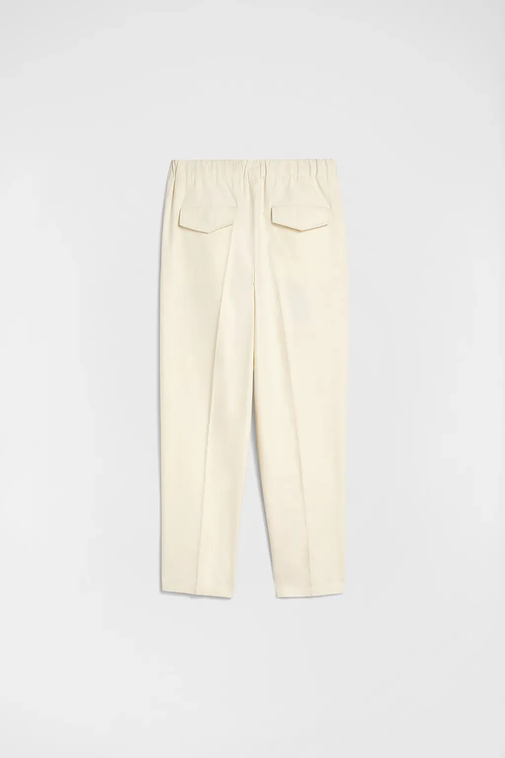 Lightweight Cotton Tapered Trousers