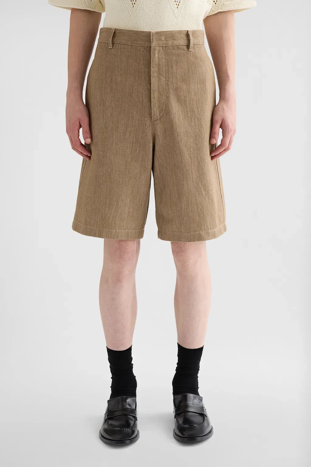 Lightweight Denim Shorts
