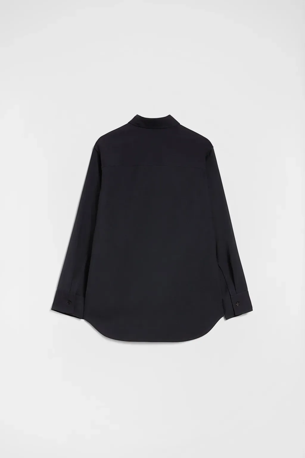 Lightweight Wool Gabardine Shirt