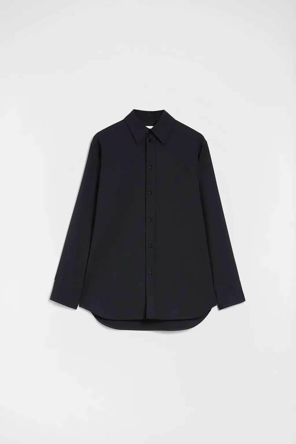 Lightweight Wool Gabardine Shirt
