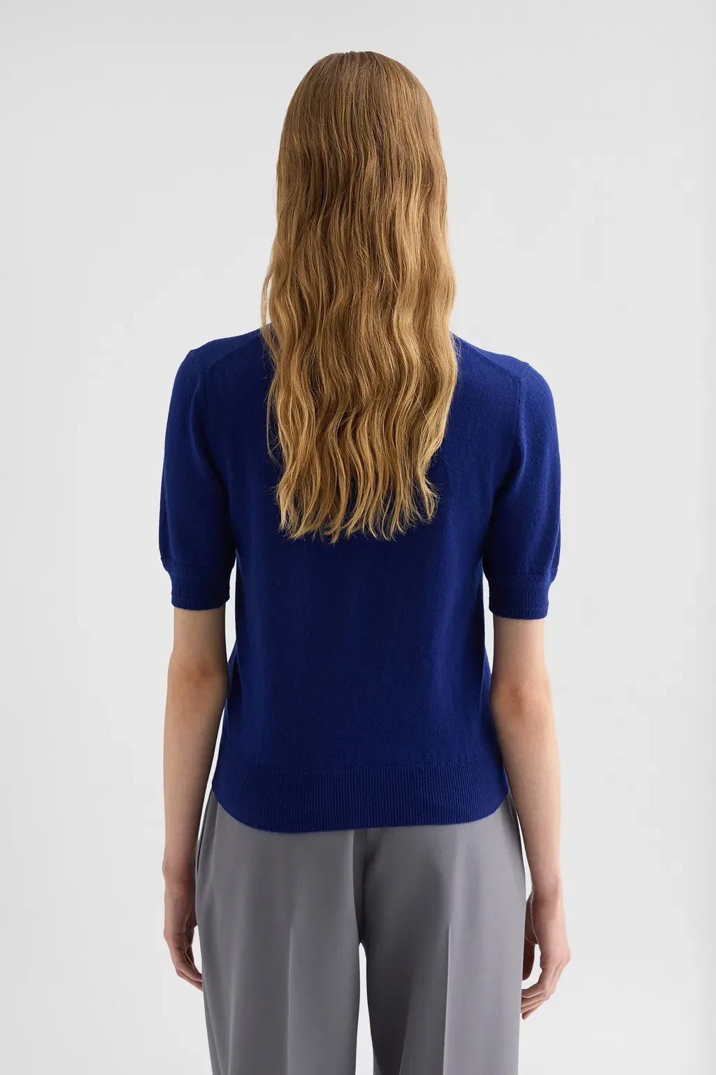 Lightweight Wool Knit T-Shirt
