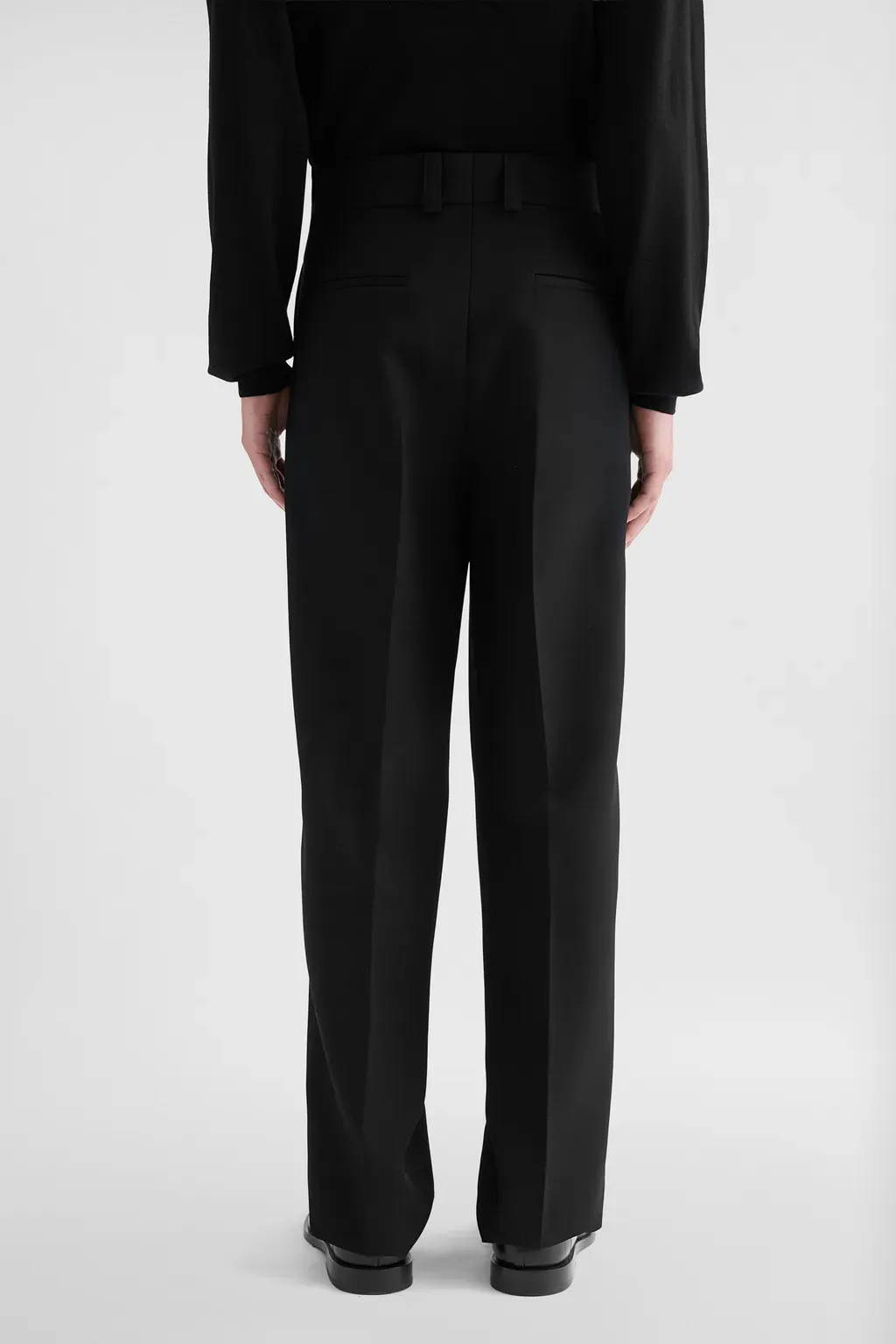 Lightweight Wool Gabardine Trousers