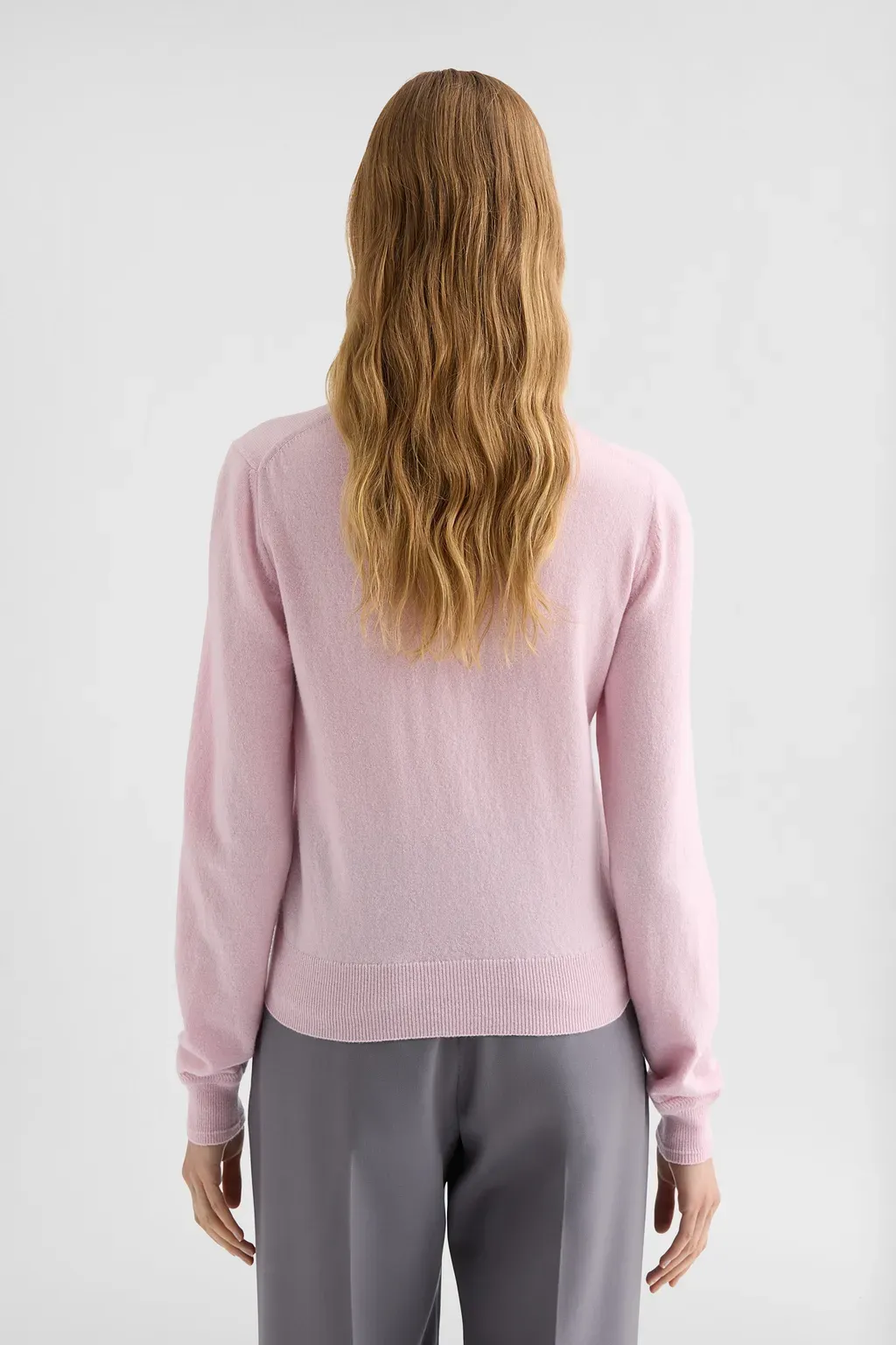 Lightweight Wool Polo Sweater