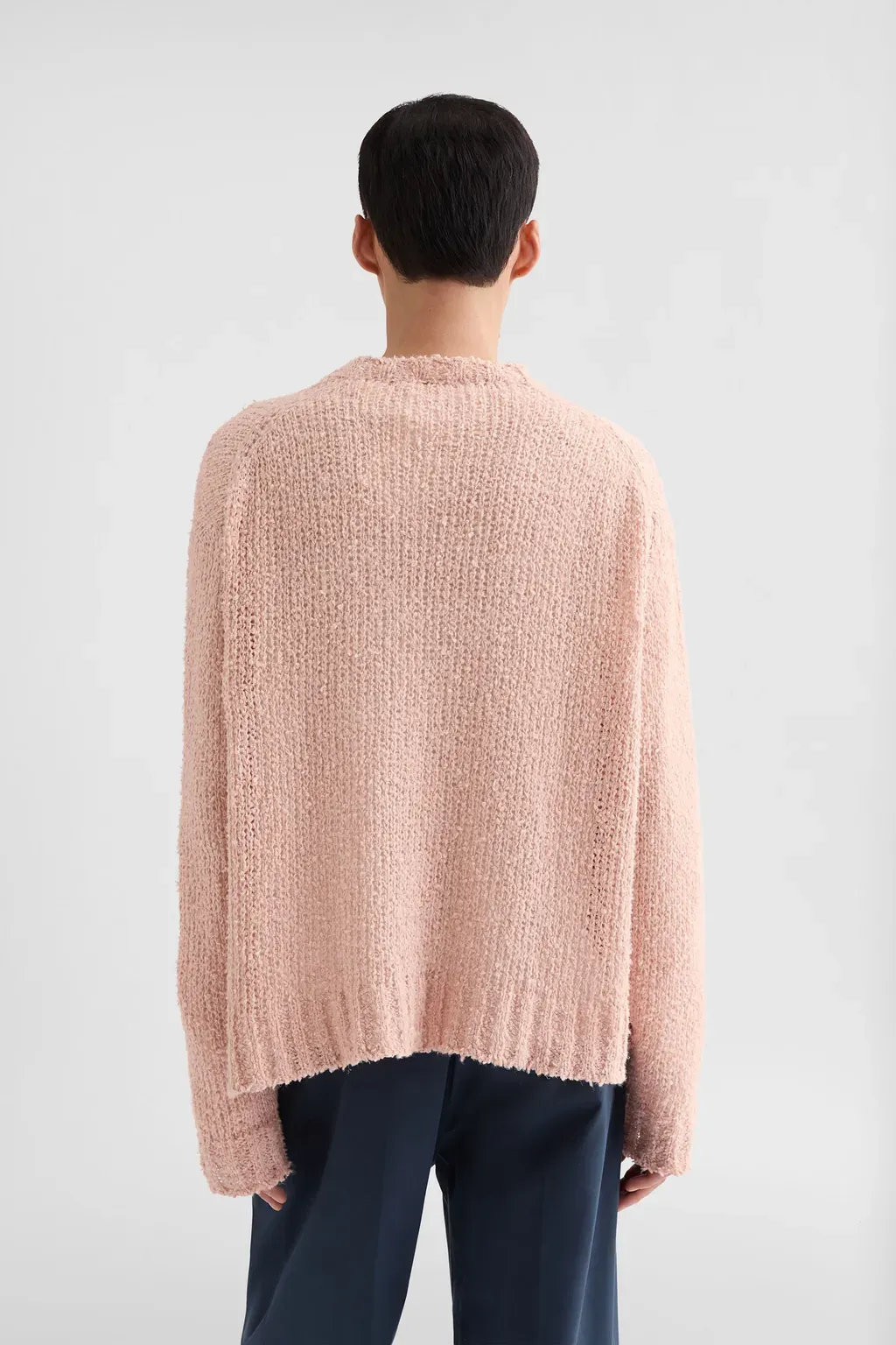 Linen Crew-Neck Sweater