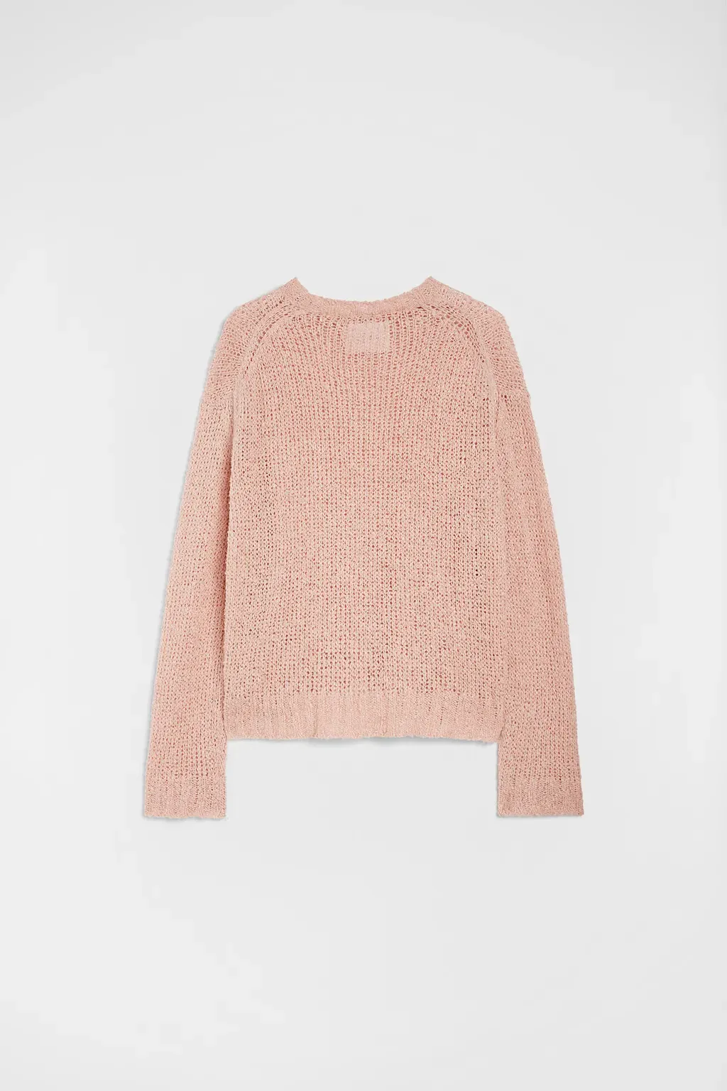 Linen Crew-Neck Sweater