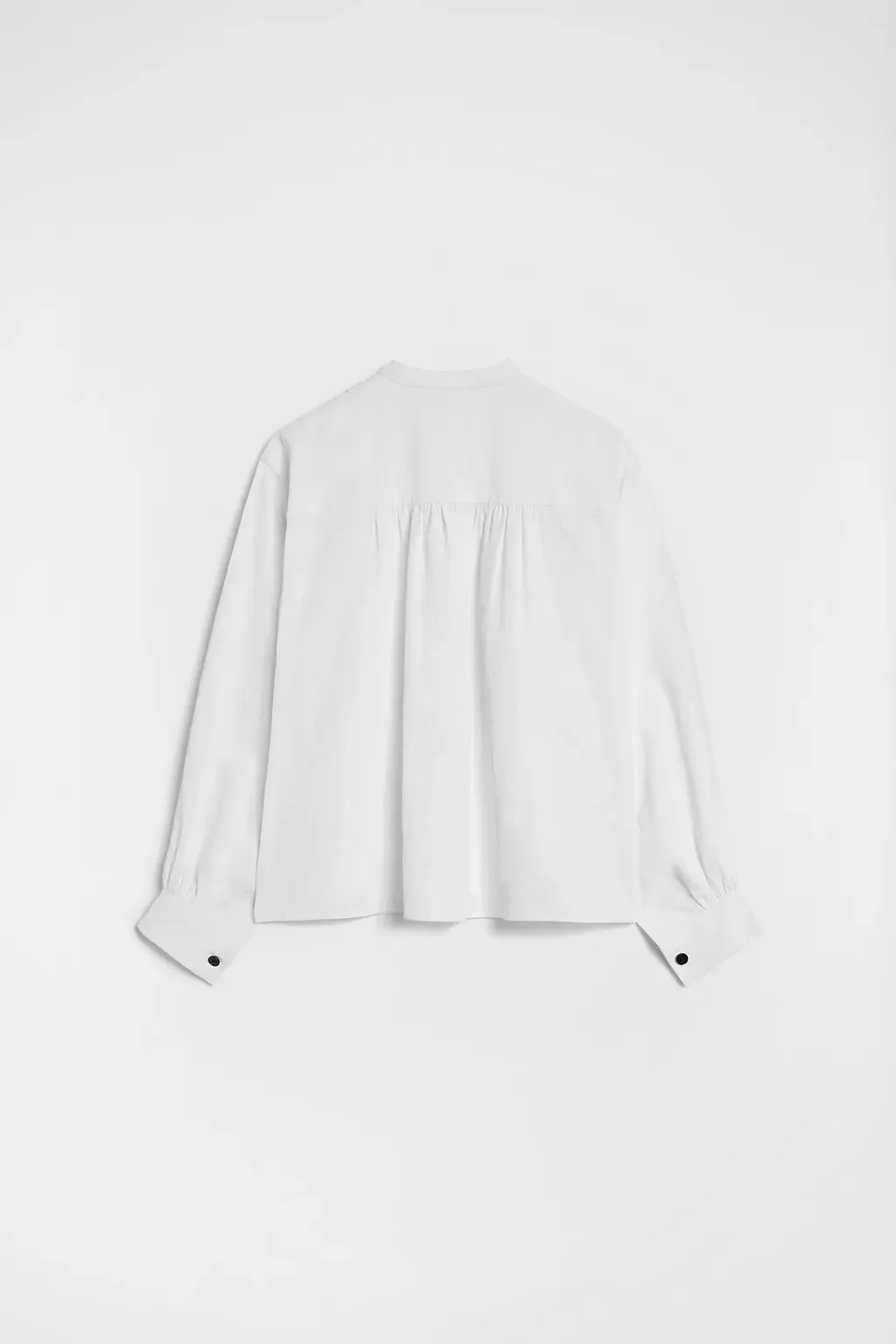 Linen Pleated Shirt