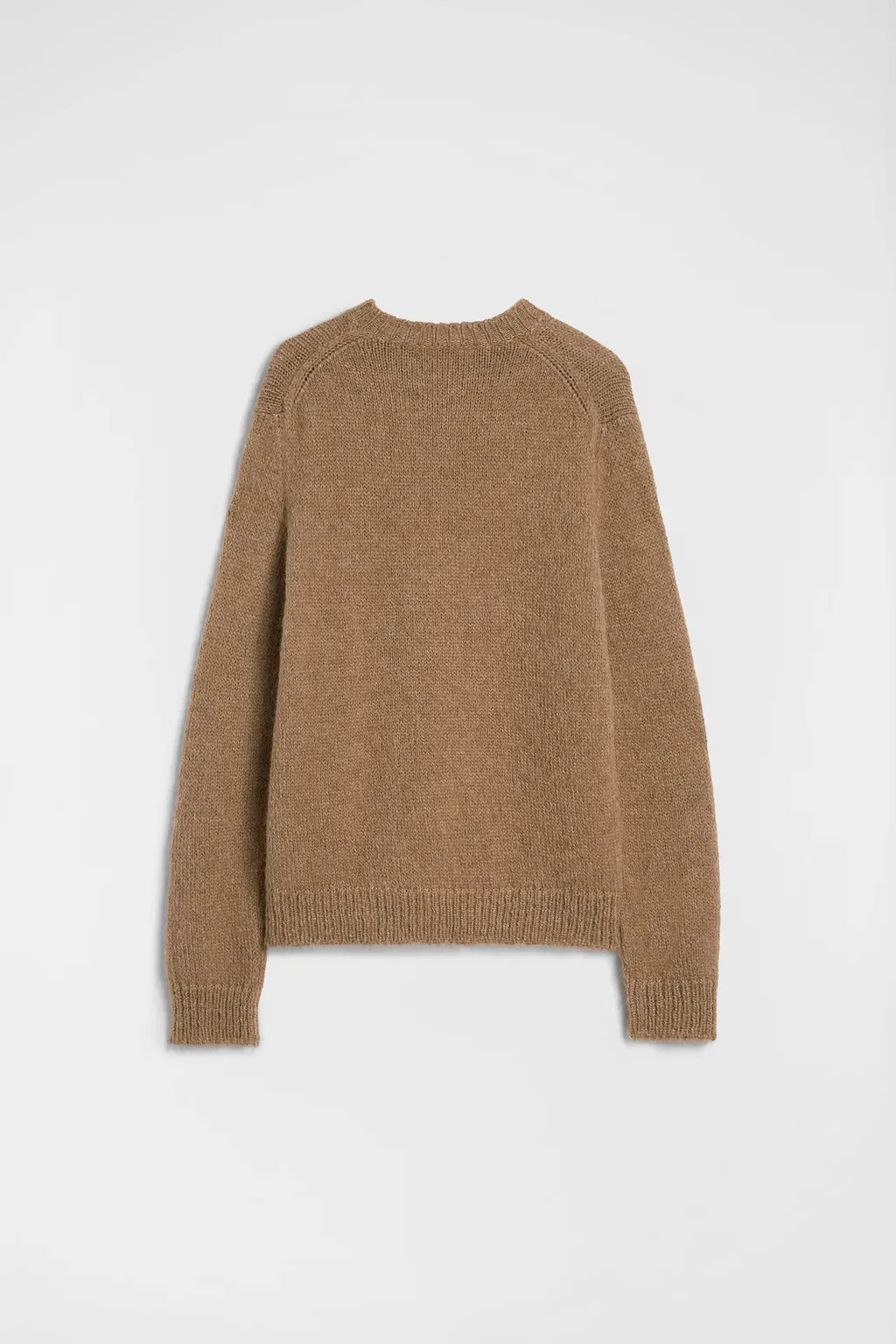 Midweight Wool Blend Crew-Neck Sweater