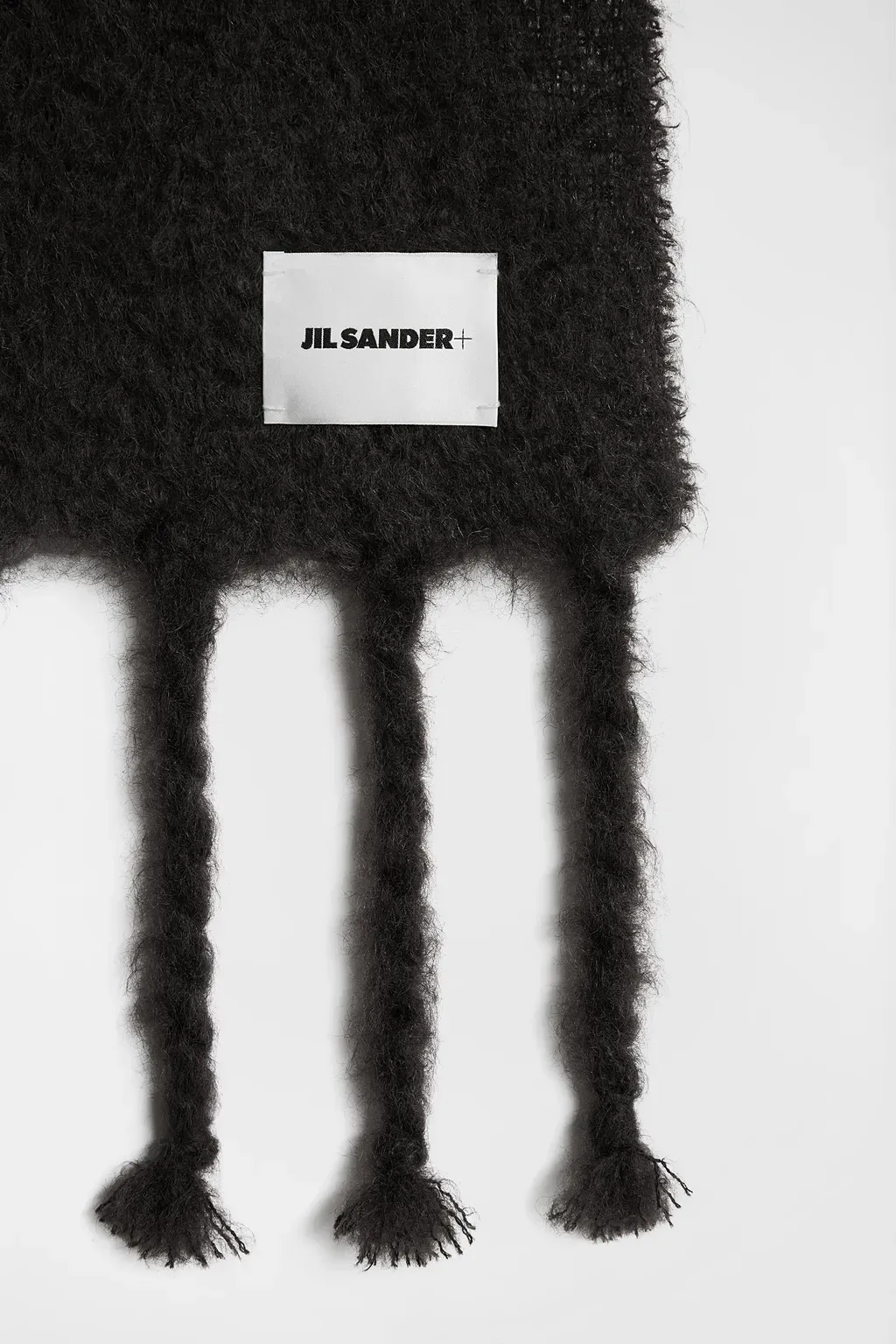 Slim Wool Blend Scarf