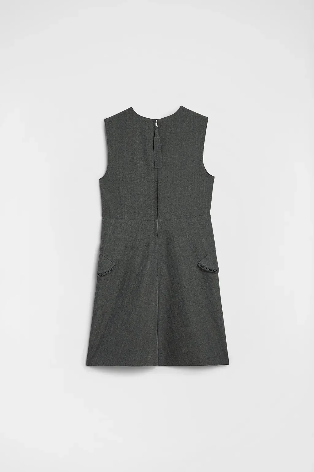 Silk Blend Mini Dress