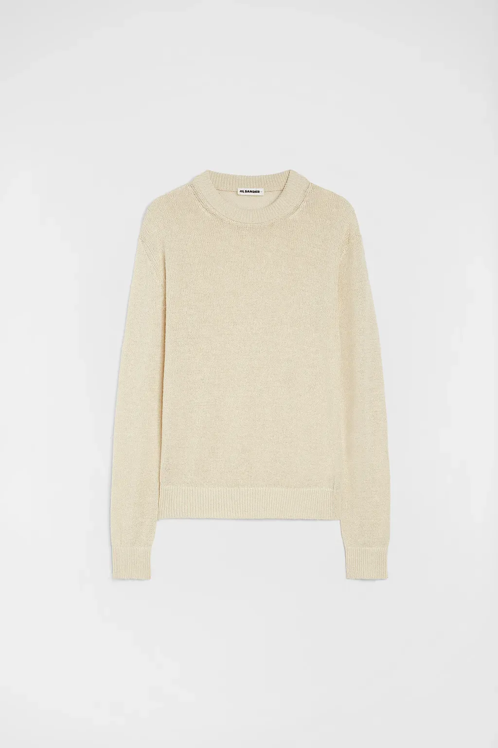 Silk Blend Crew-Neck Sweater