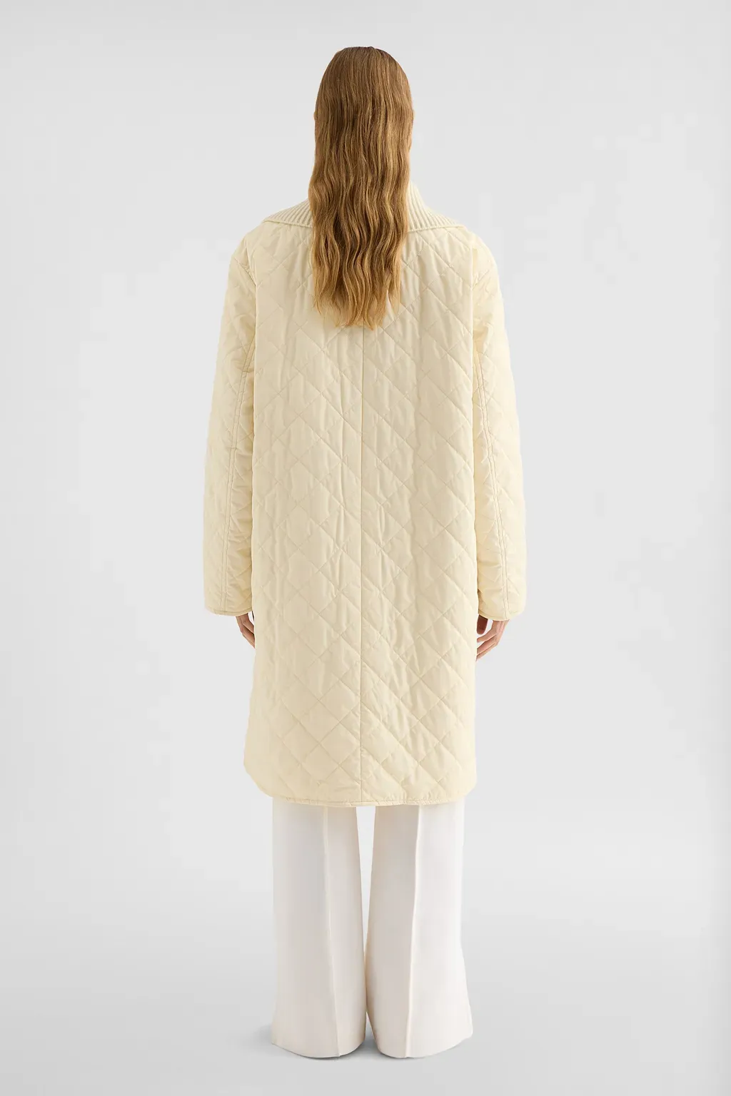 Taffeta Quilted Down Coat