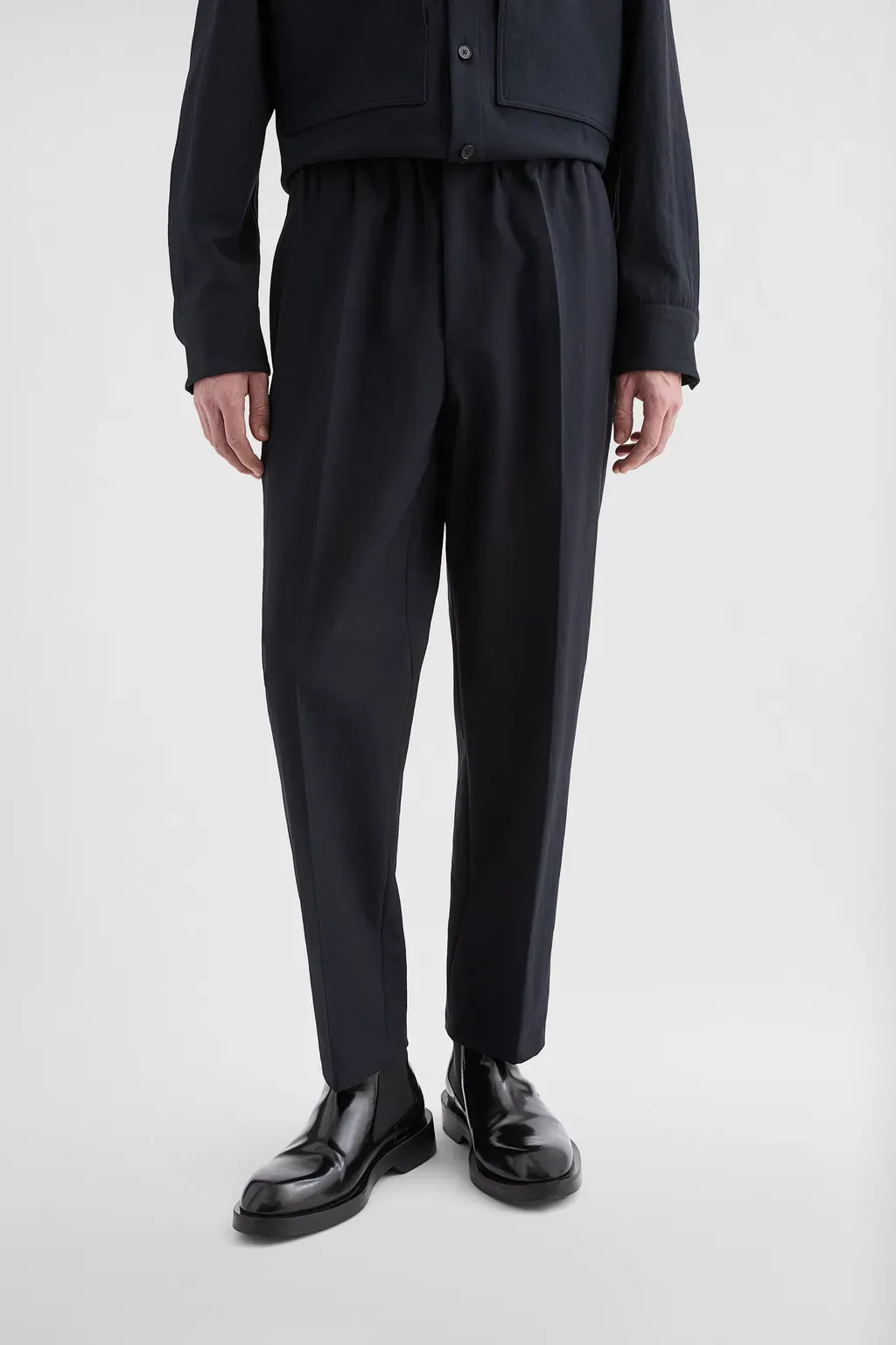 Technical Serge Tapered Trousers
