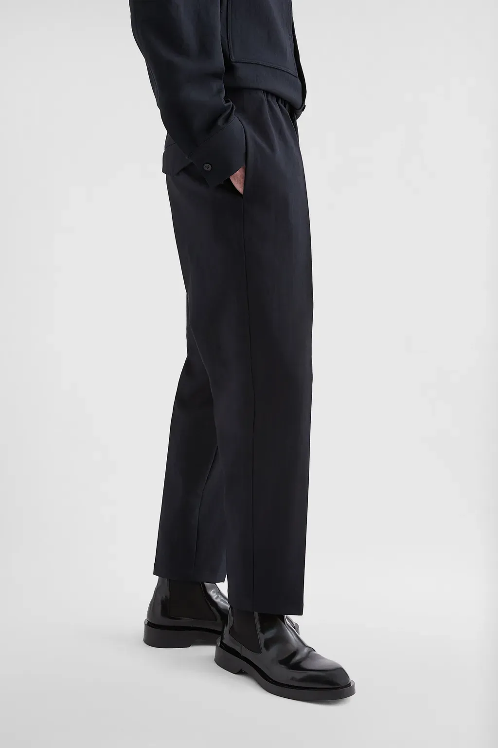 Technical Serge Tapered Trousers