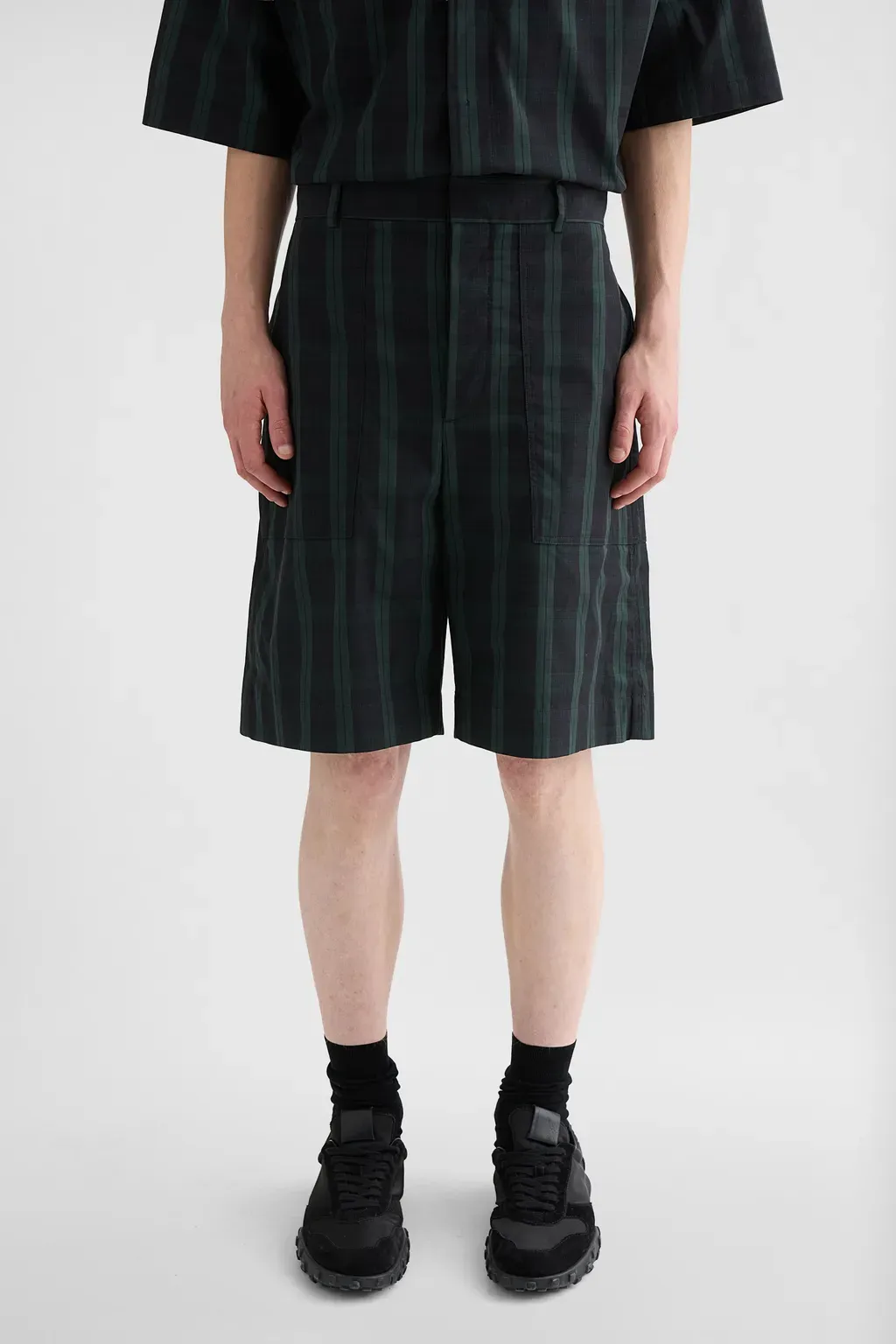 Technical Cotton Shorts