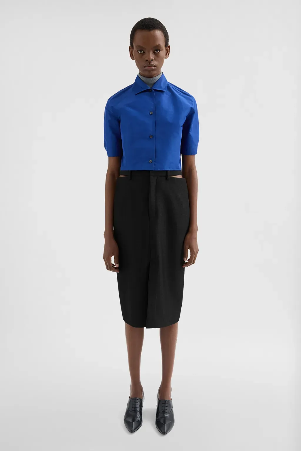 Technical Faille Shirt