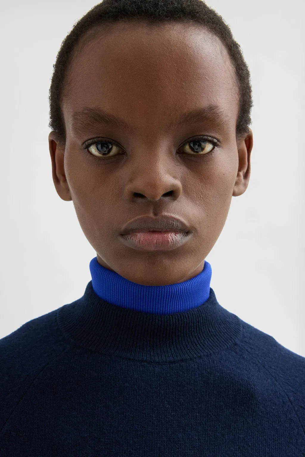 Technical High-Neck Plastron
