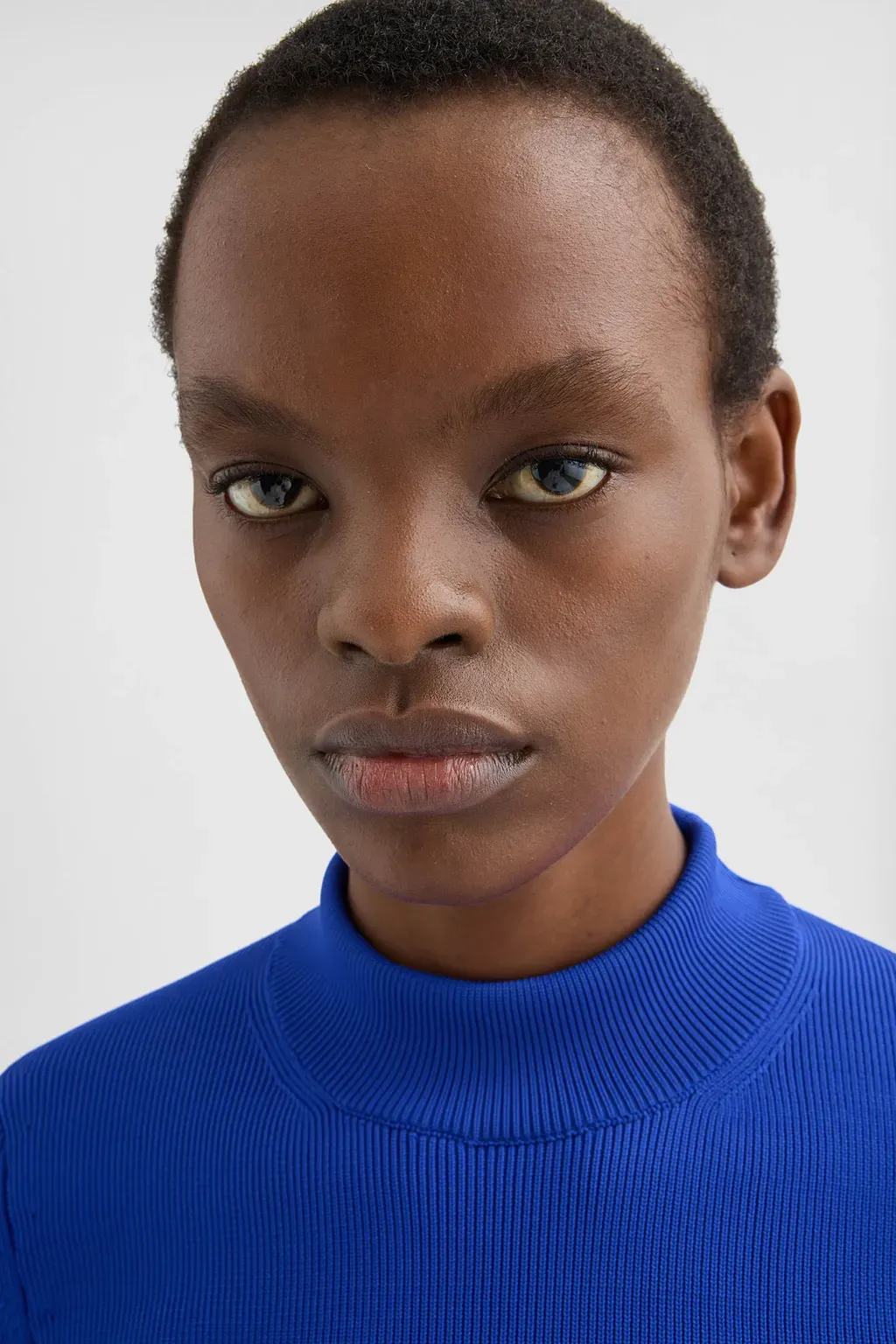 Technical Mock-Neck Sweater