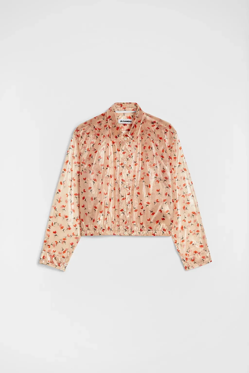 Technical Organdy Printed Blouson