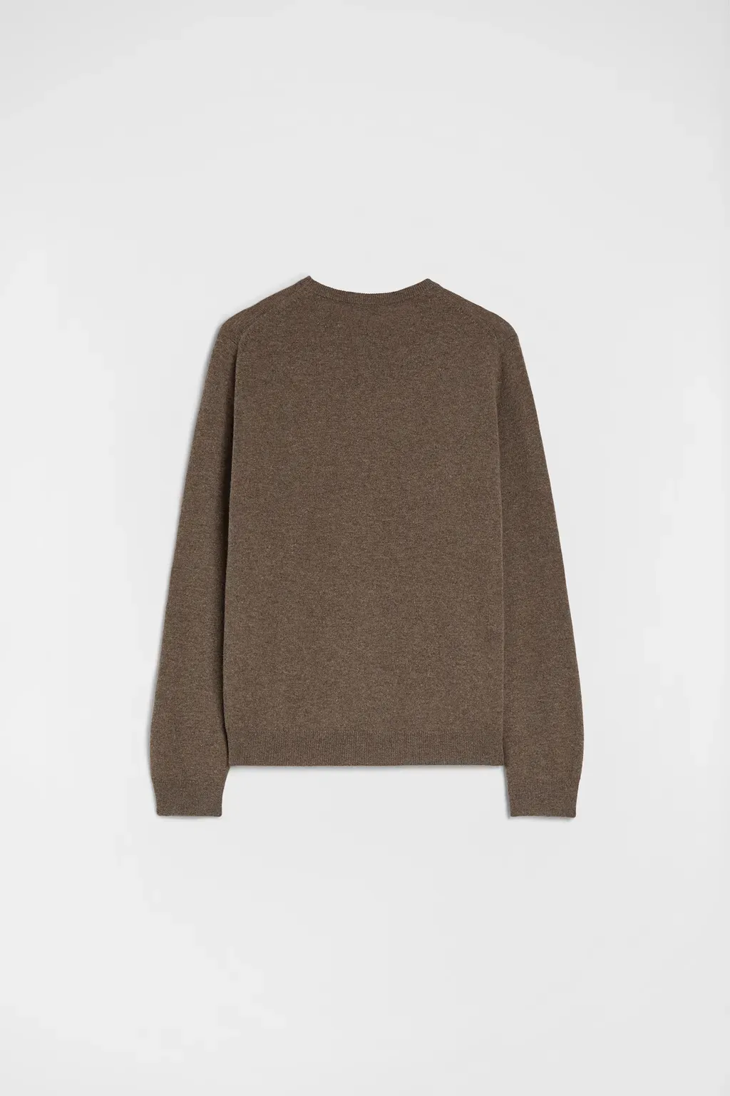 Wool Blend Crew-Neck Sweater