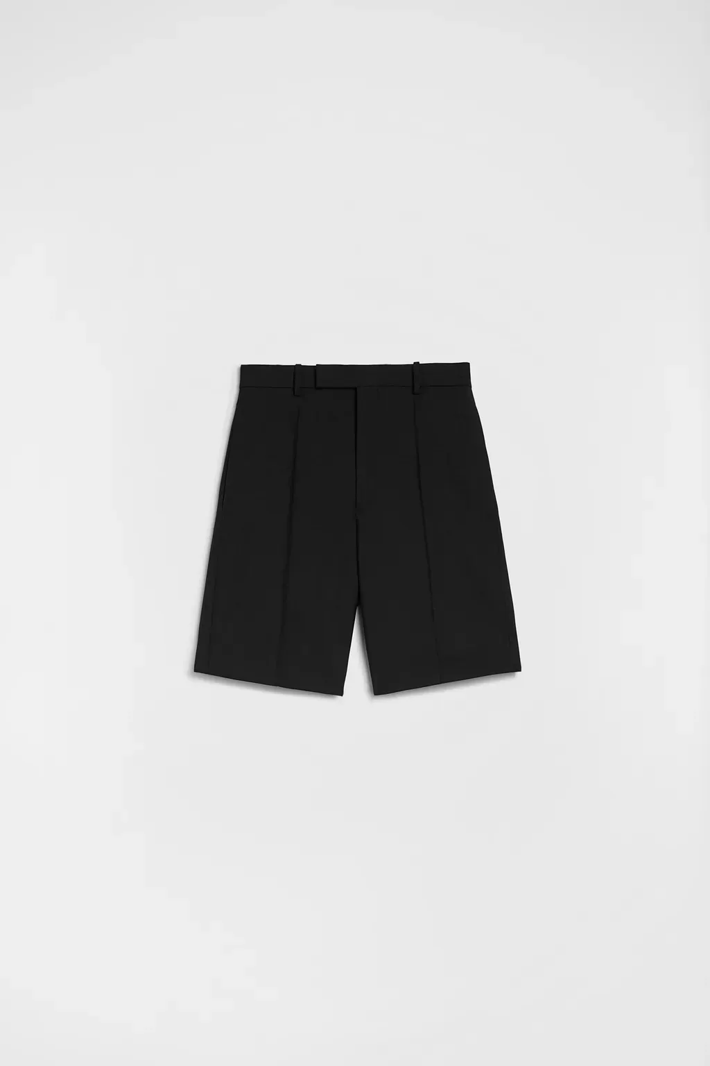 Wool Canvas Shorts