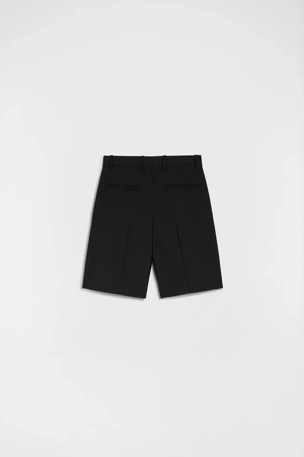 Wool Canvas Shorts