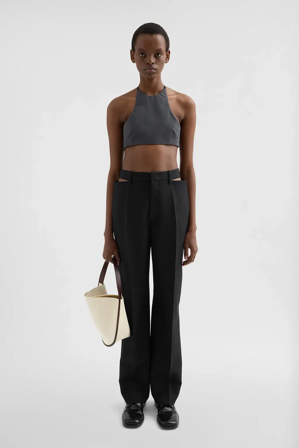 Wool Blend Trousers