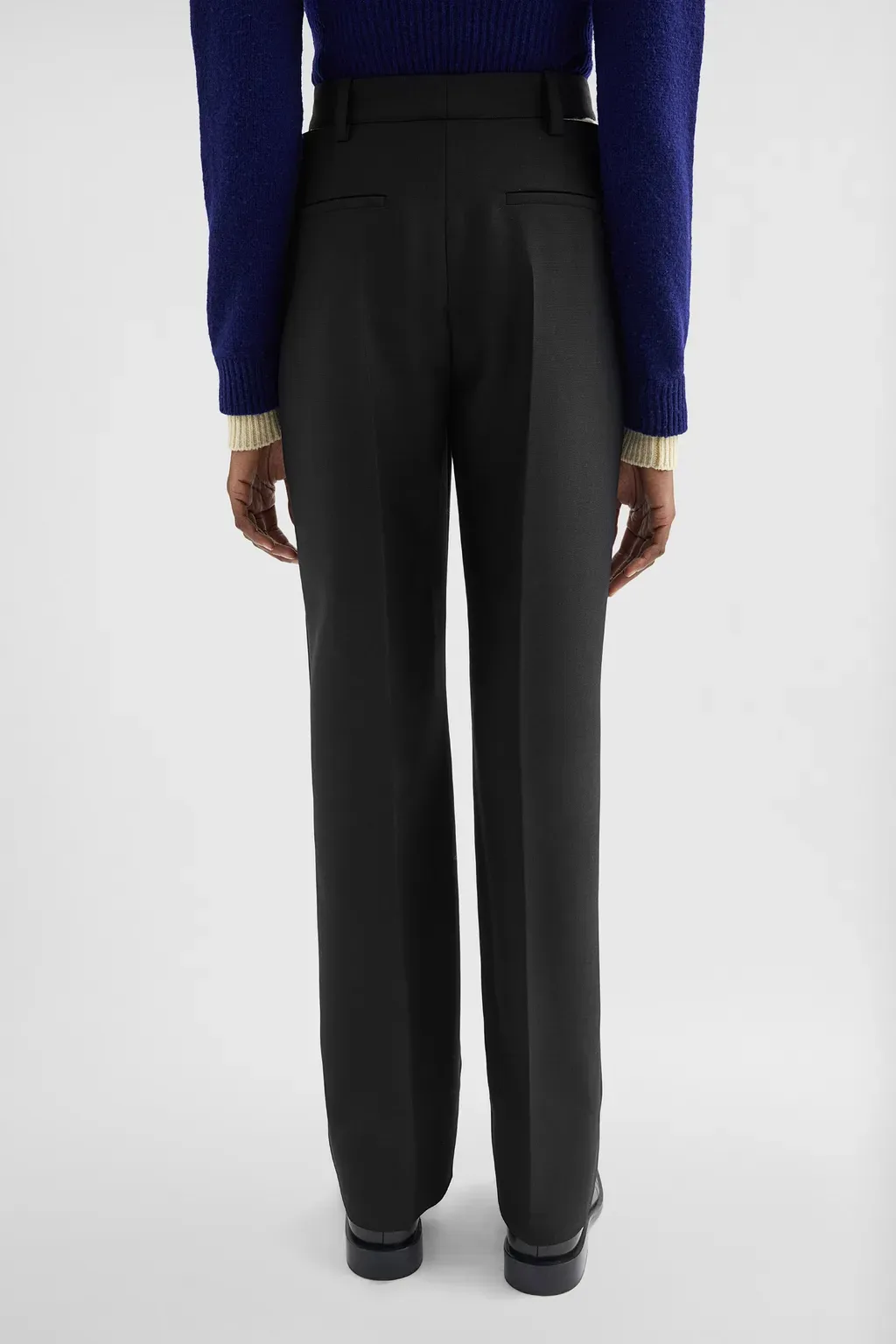 Wool Blend Trousers