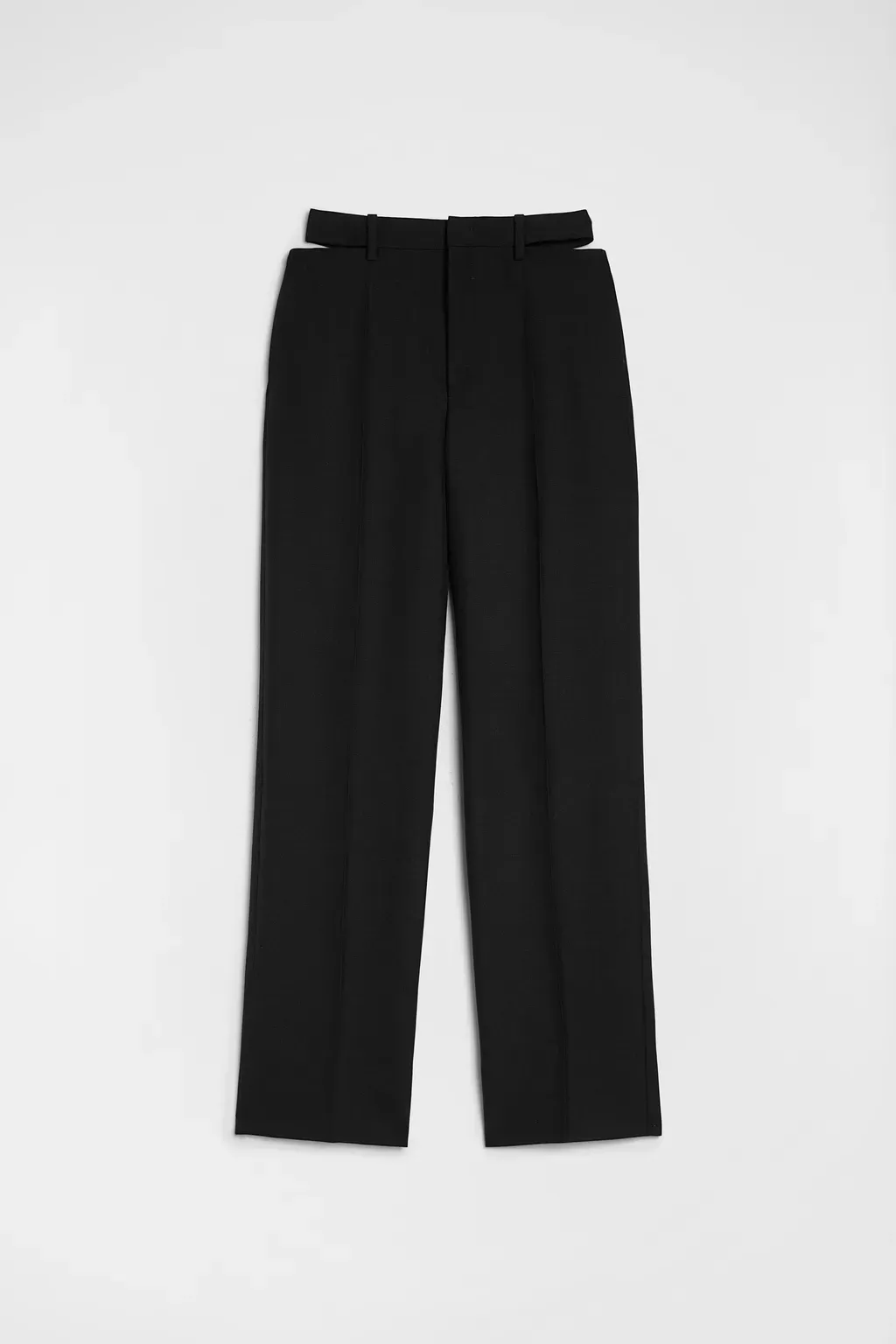 Wool Blend Trousers