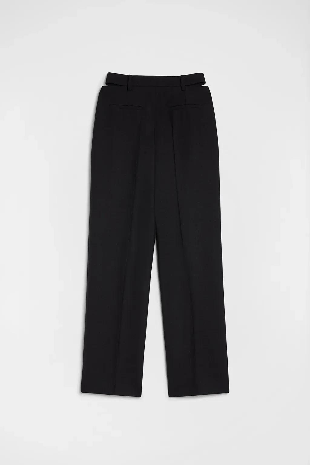 Wool Blend Trousers