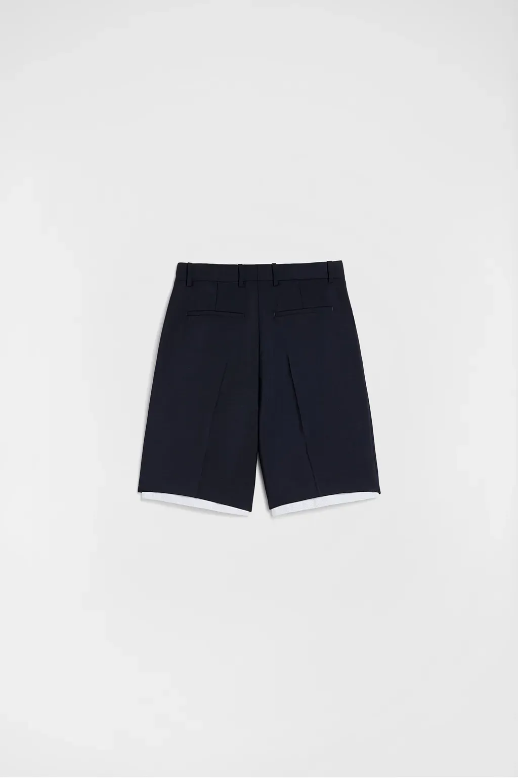 Wool Canvas Shorts