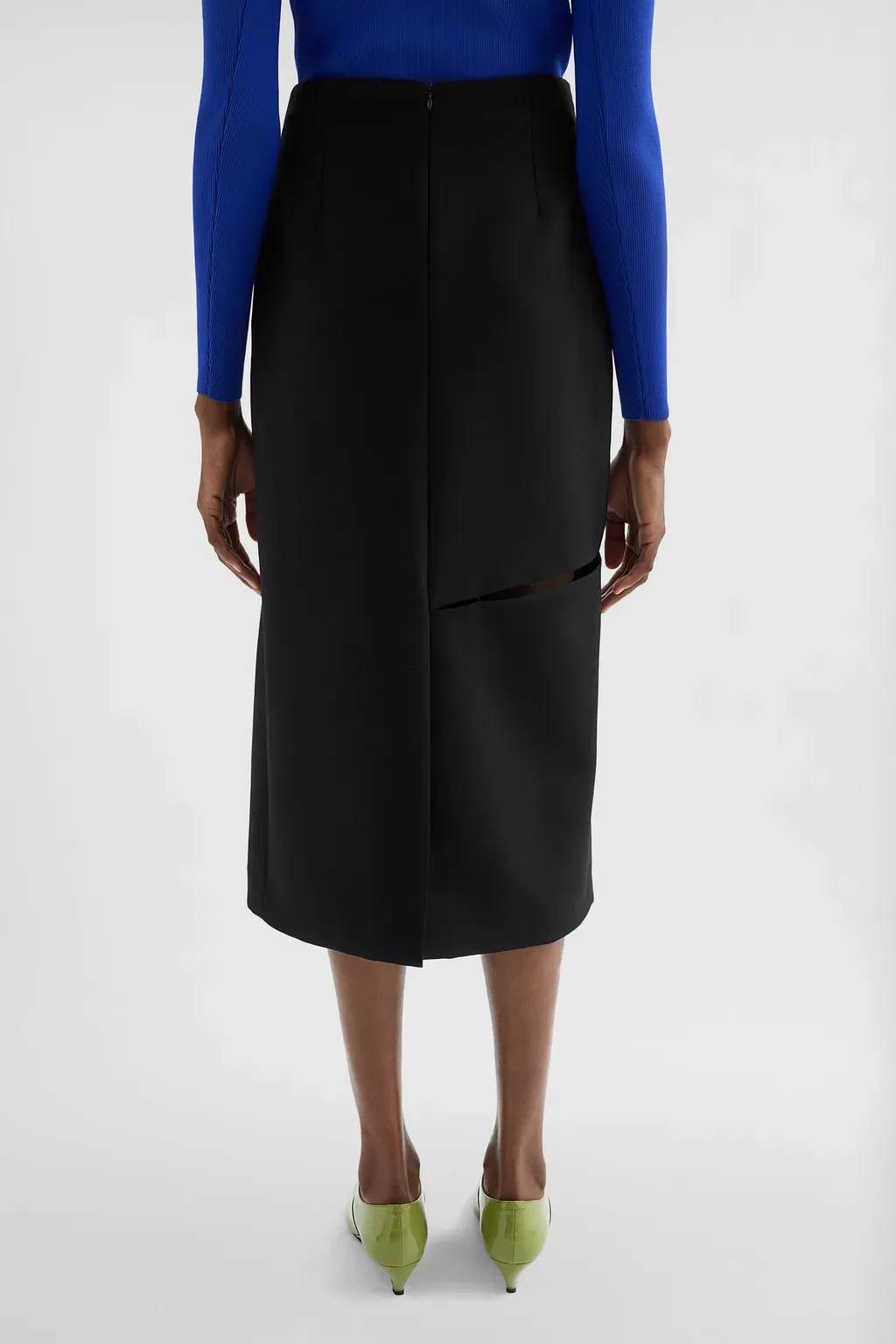 Wool Blend Skirt