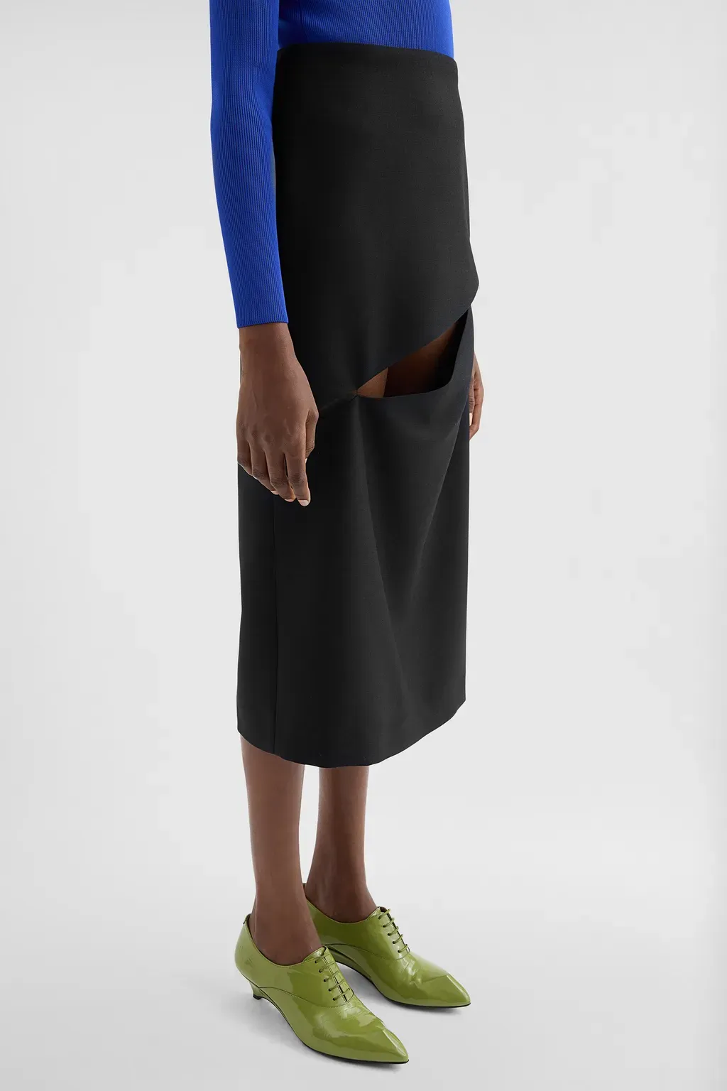 Wool Blend Skirt