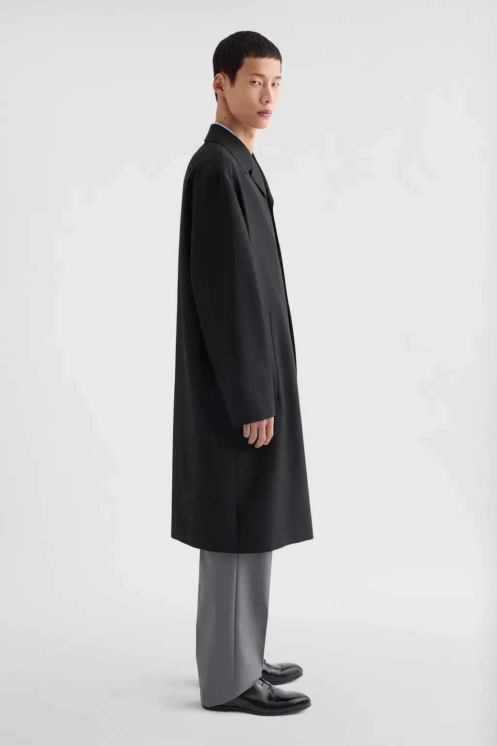 Wool Canvas Coat
