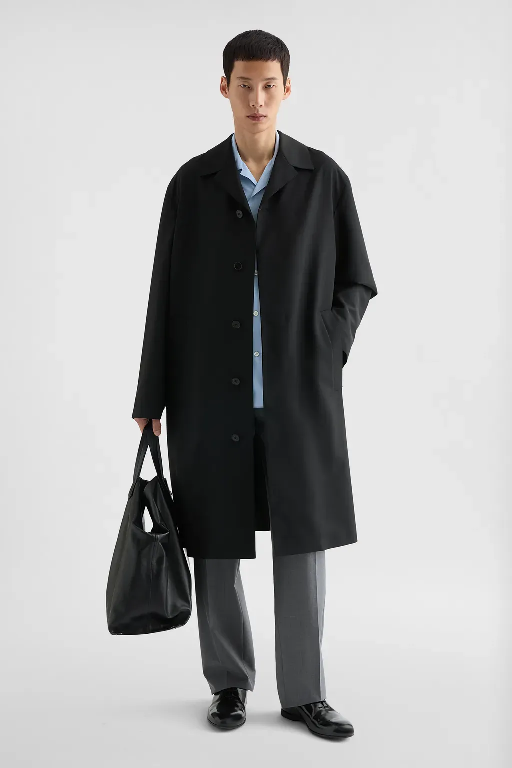 Wool Canvas Coat