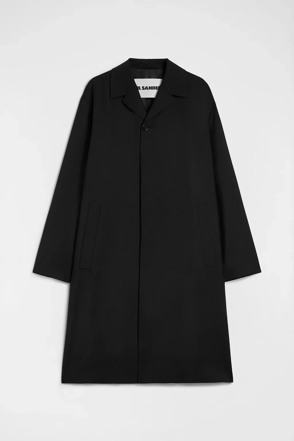 Wool Canvas Coat