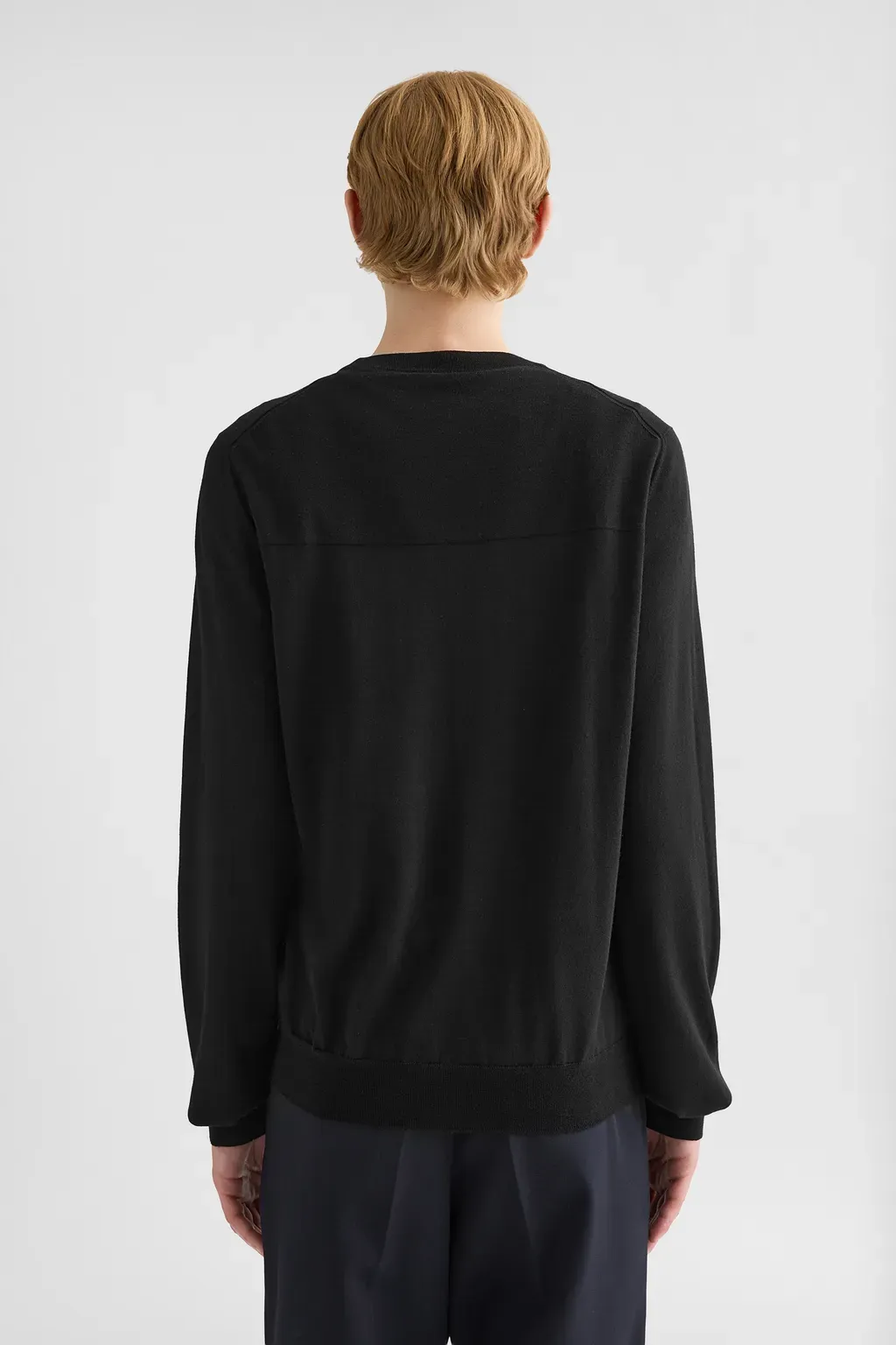 Wool Crew-Neck Sweater
