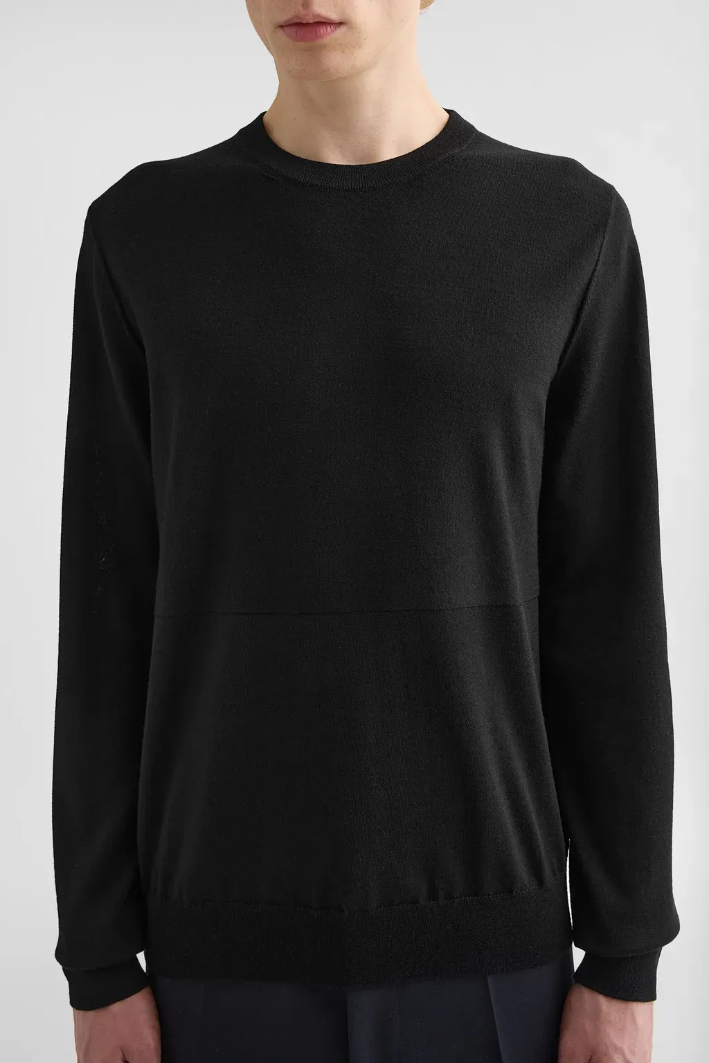 Wool Crew-Neck Sweater