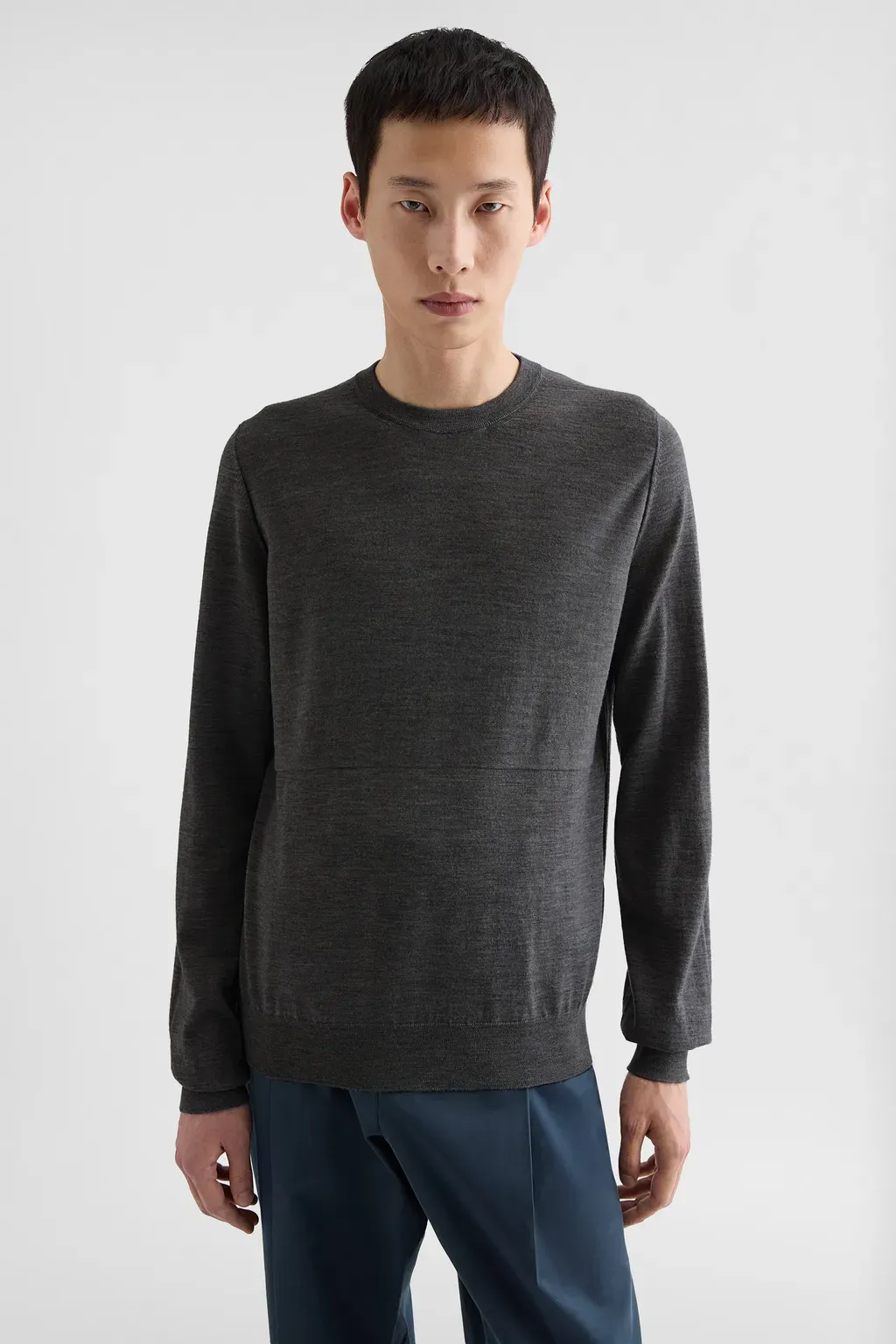 Wool Crew-Neck Sweater