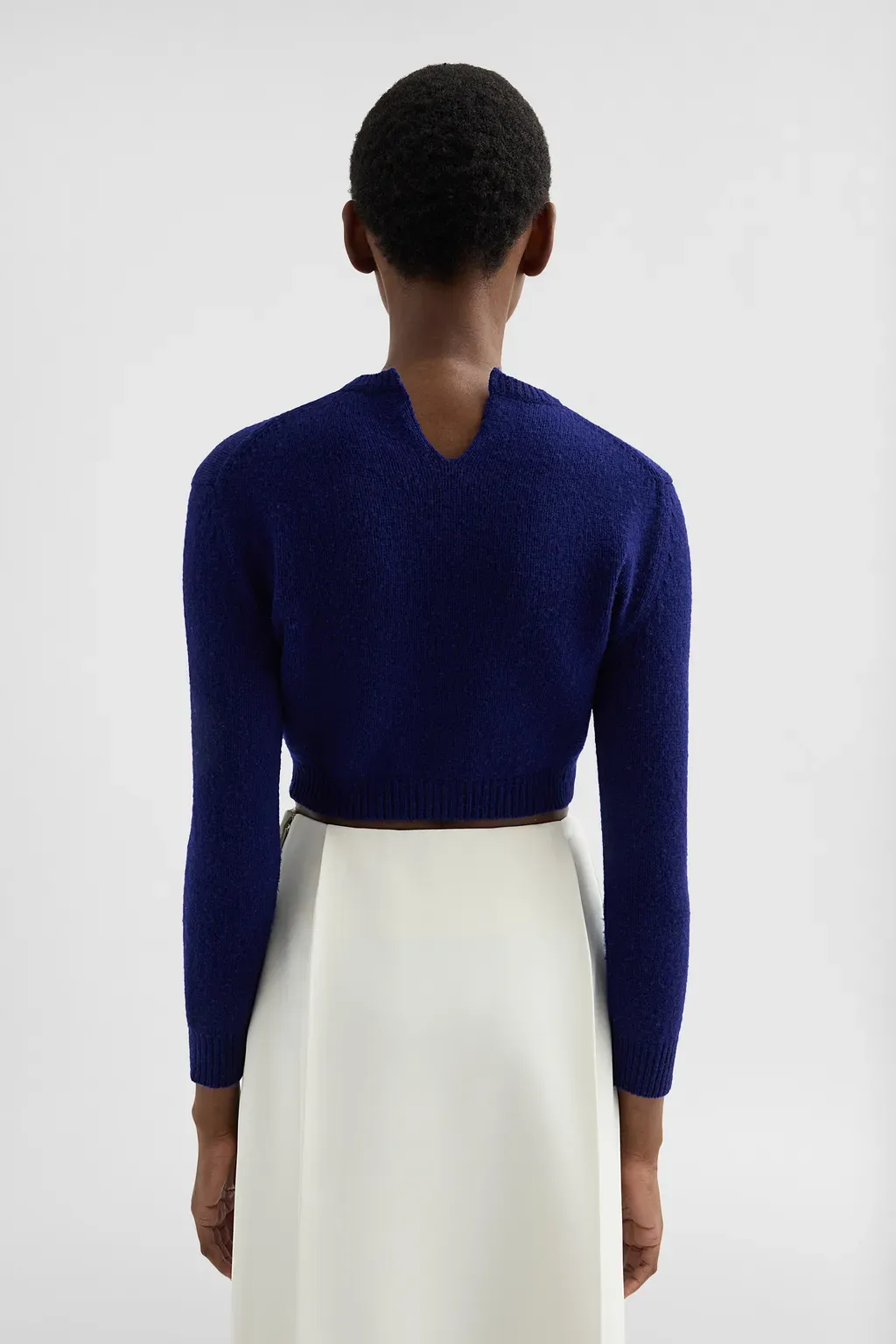Wool Cropped Sweater