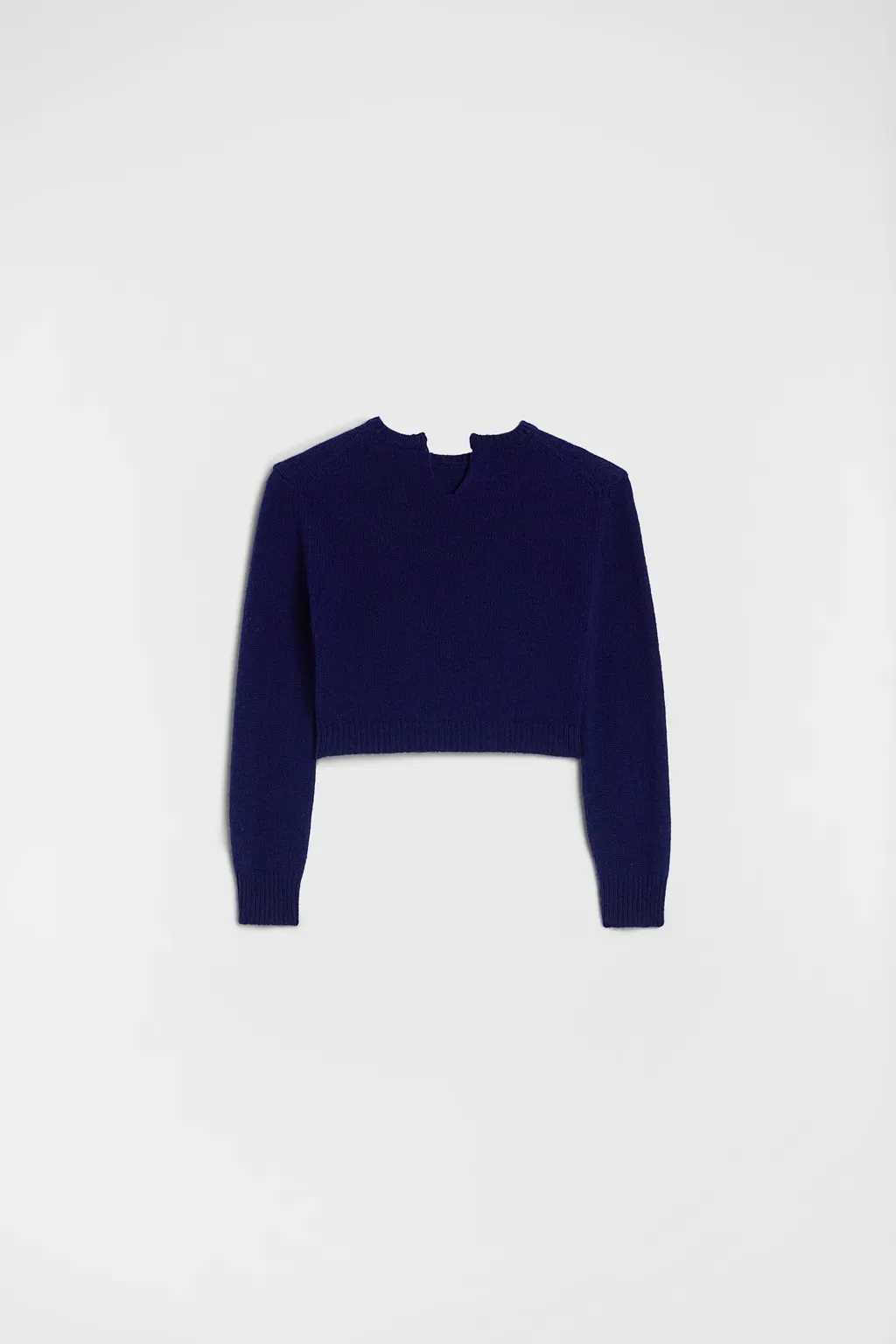 Wool Cropped Sweater