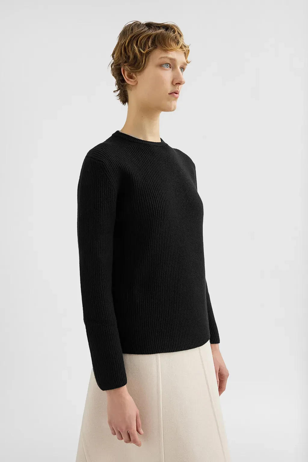 Wool Crew-Neck Sweater