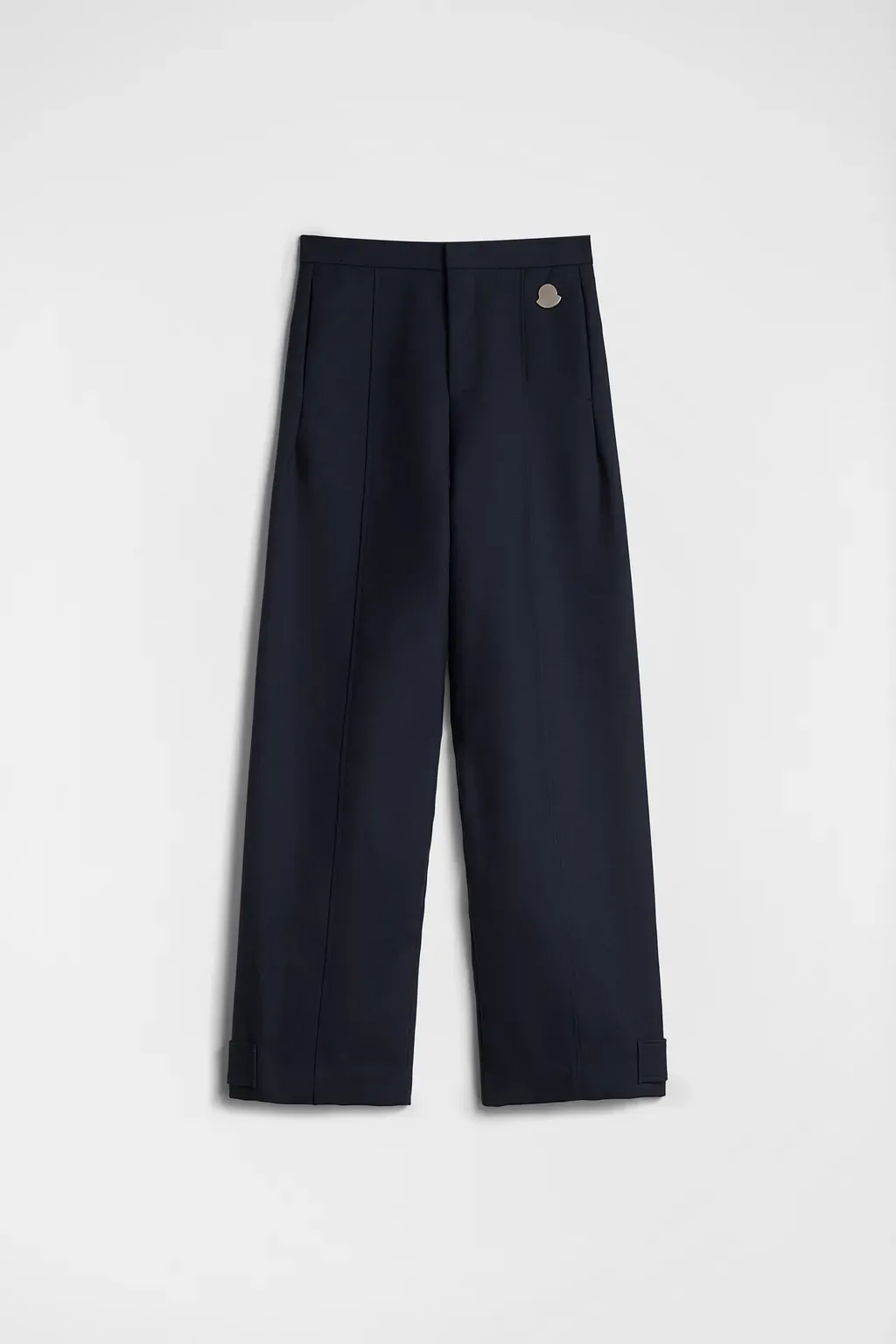 Wool Gabardine Tailored Trousers