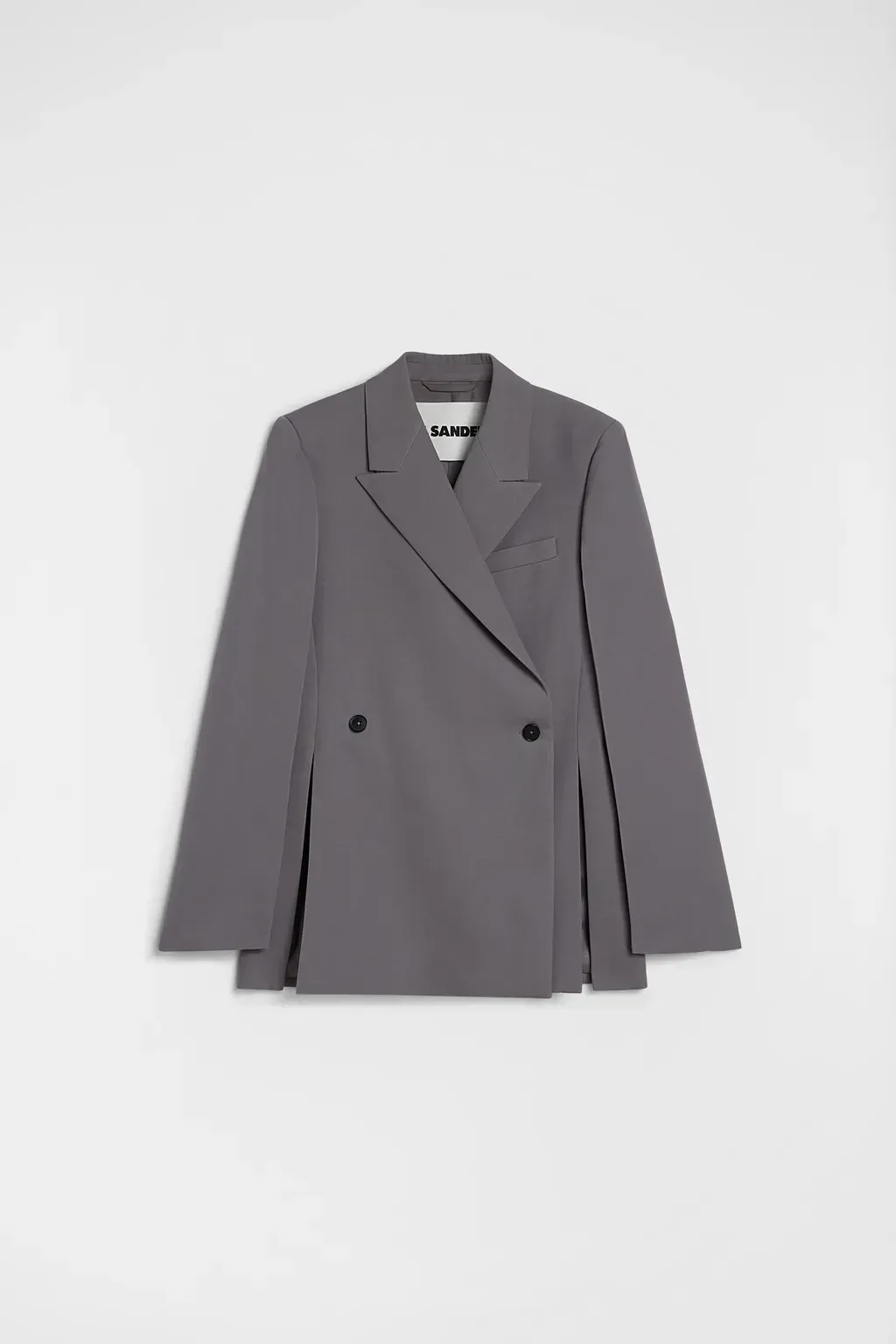 Wool Gabardine Tailored Jacket