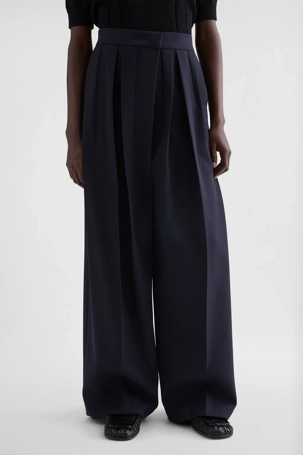 Wool Gabardine Trousers