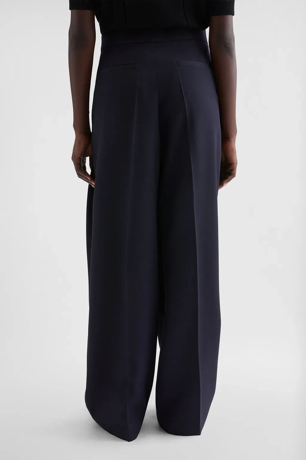 Wool Gabardine Trousers